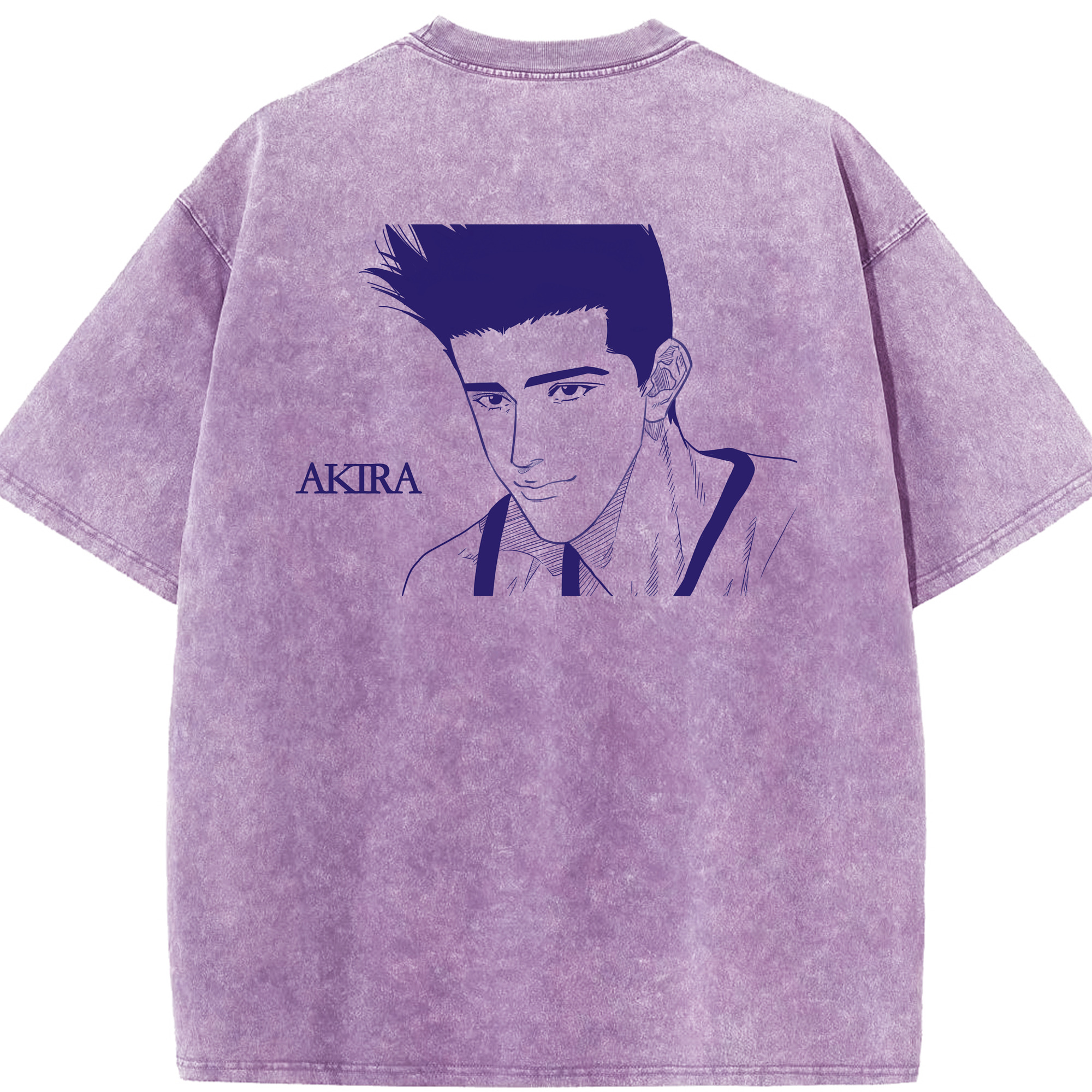 （画像用） SLAM DUNK／スラムダンク 綿100% ヴィンテージ風 半袖Tシャツ（背面プリント）