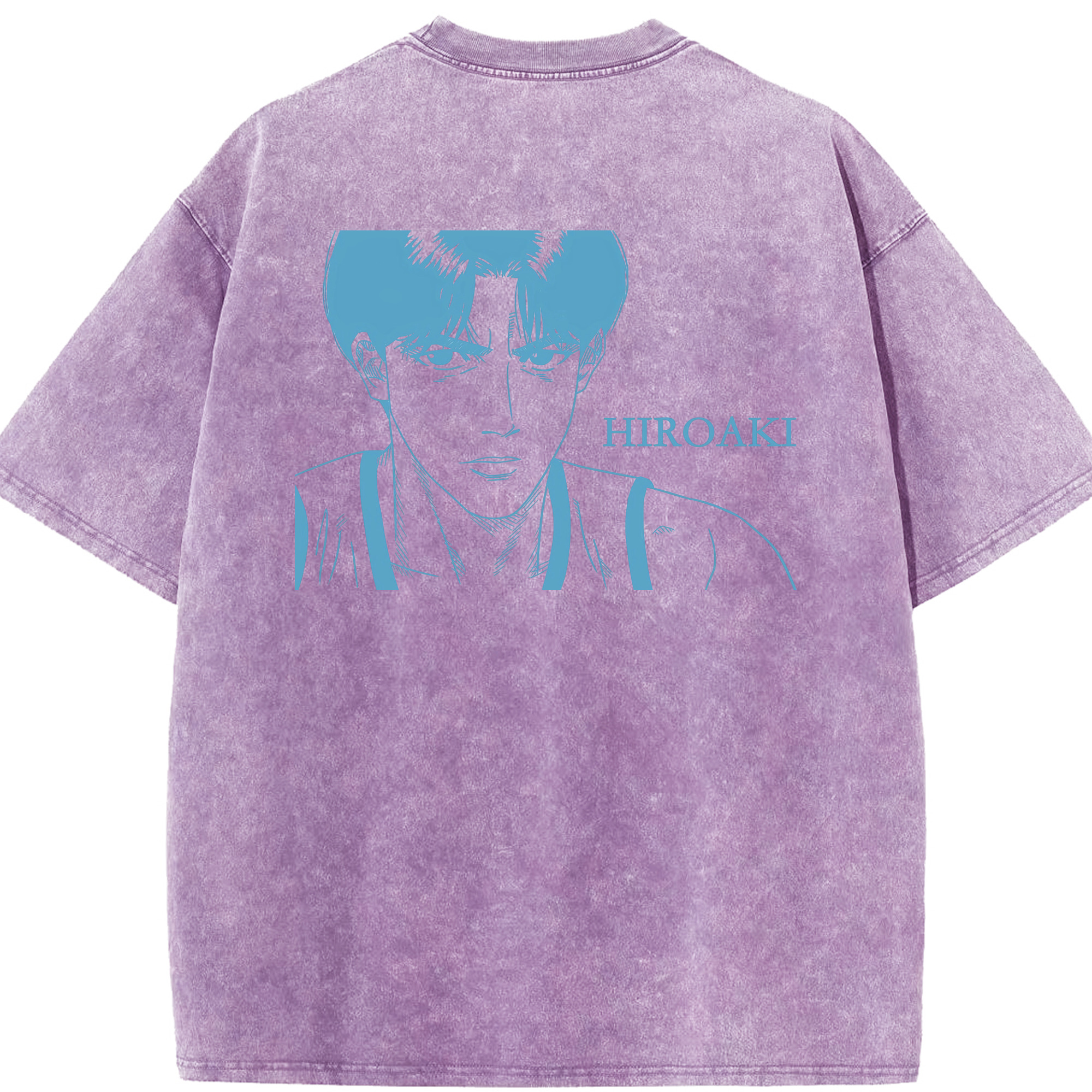 SLAM DUNK／スラムダンク 綿100% ヴィンテージ風 半袖Tシャツ（背面プリント）