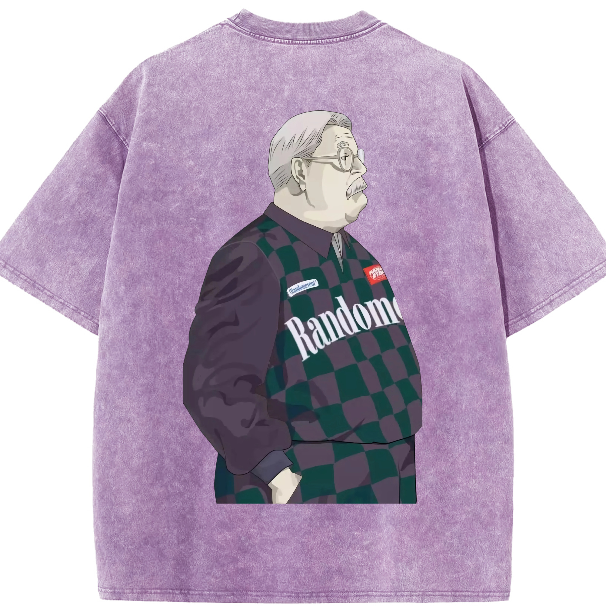 SLAM DUNK／スラムダンク 綿100% ヴィンテージ風 半袖Tシャツ（背面プリント）