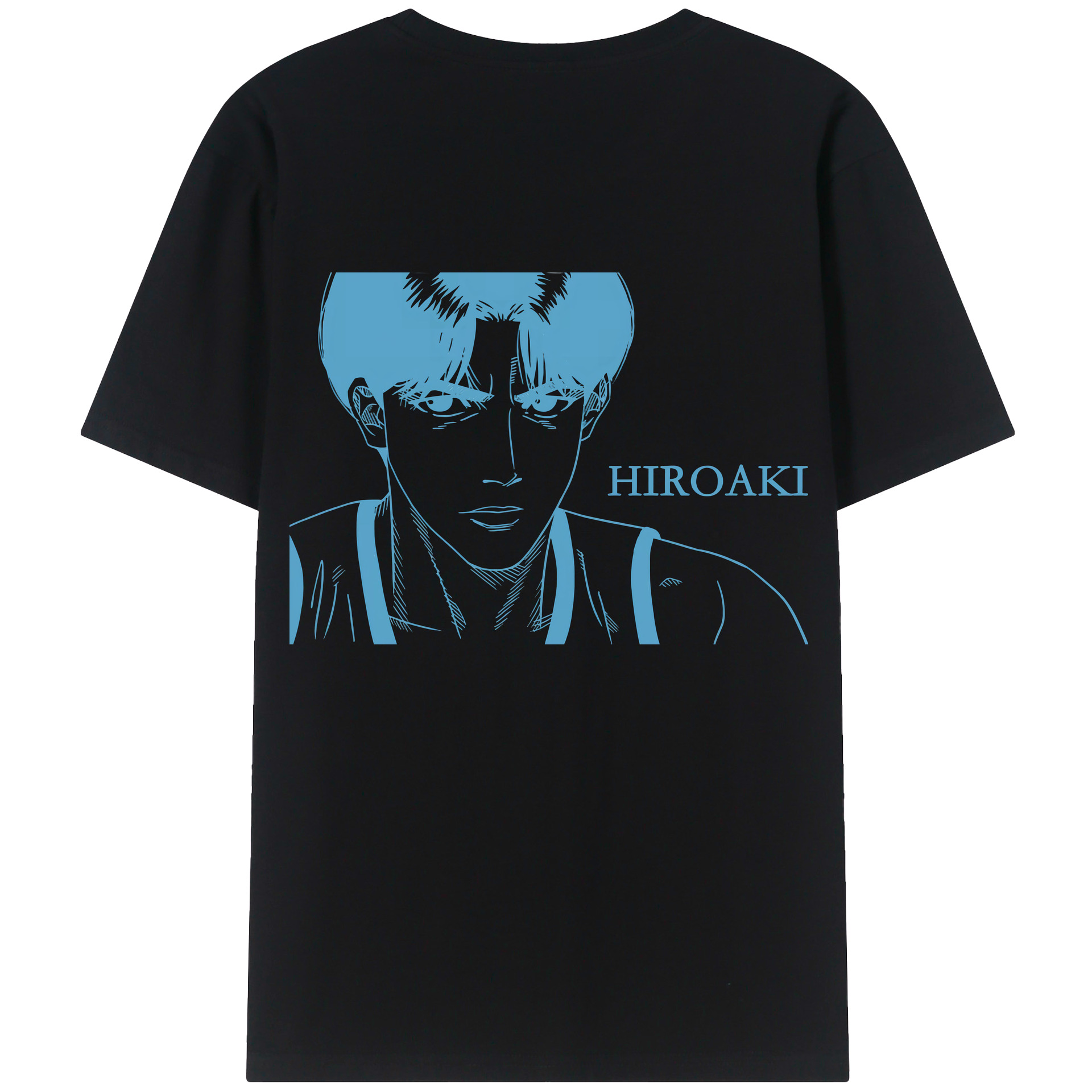 （画像用） SLAM DUNK／スラムダンク 綿100％ メンズ半袖Tシャツ（バックプリント） 通気性