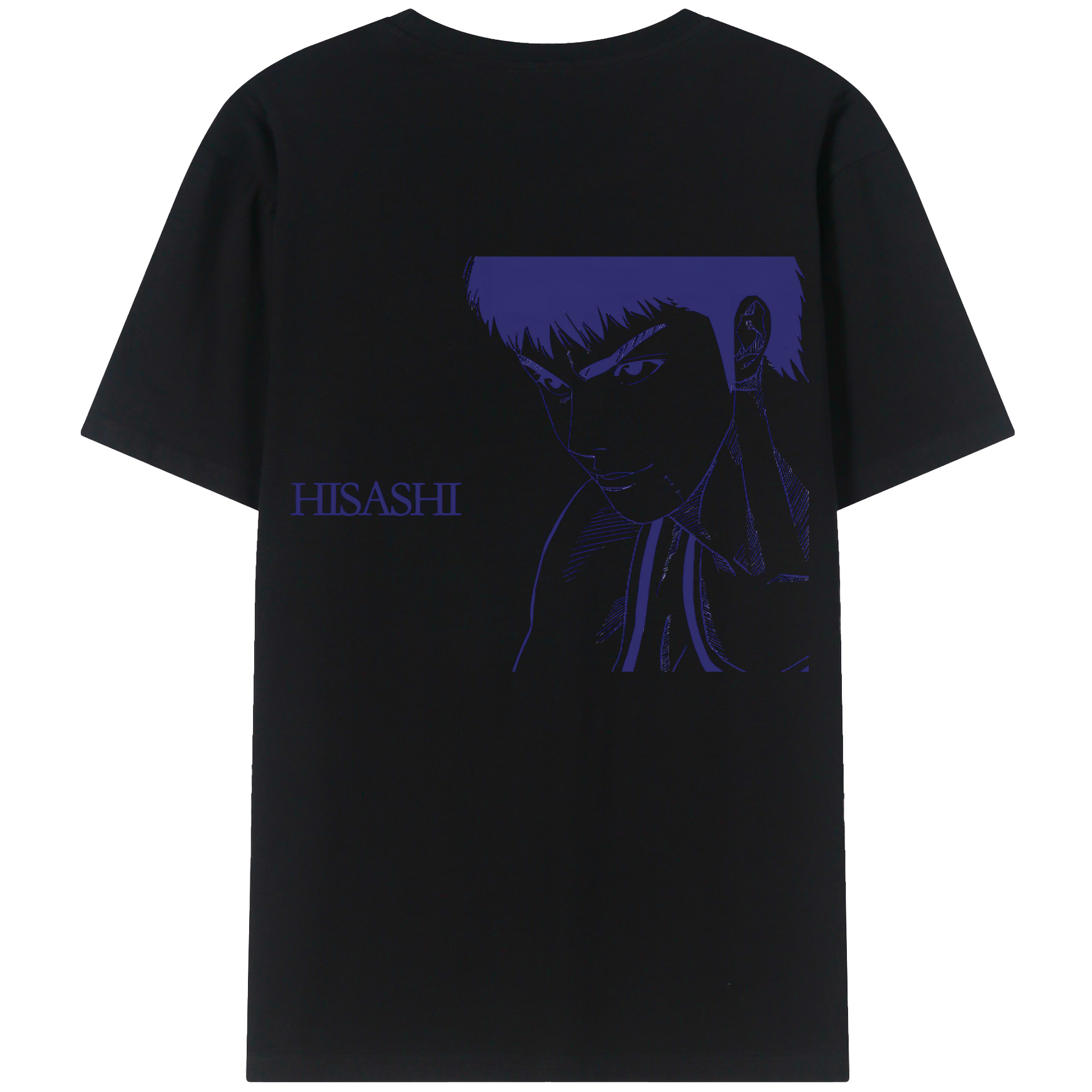 （画像用） SLAM DUNK／スラムダンク 綿100％ メンズ半袖Tシャツ（バックプリント） 通気性