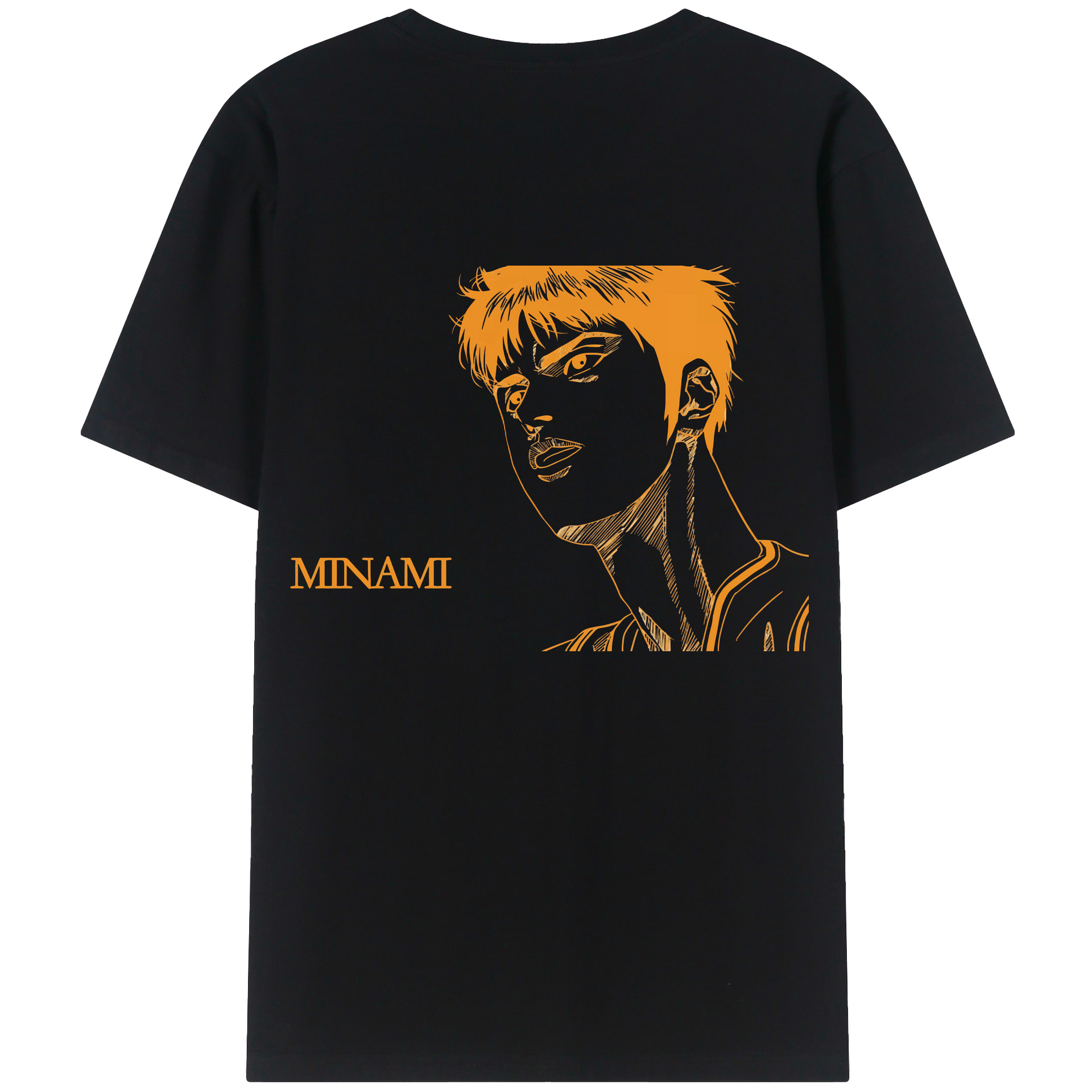 （画像用） SLAM DUNK／スラムダンク 綿100％ メンズ半袖Tシャツ（バックプリント） 通気性