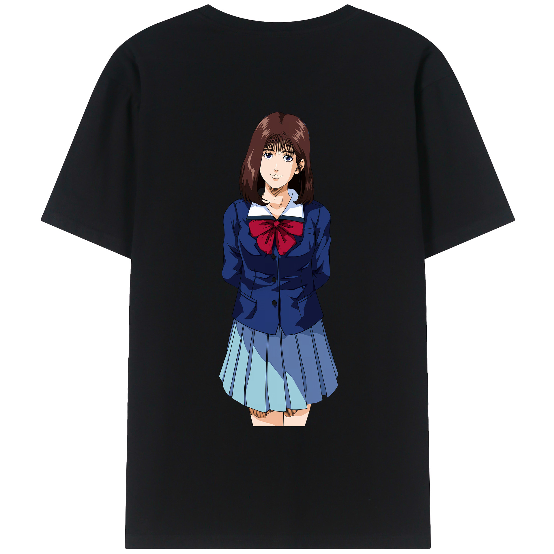 （画像用） SLAM DUNK／スラムダンク 綿100％ メンズ半袖Tシャツ（バックプリント） 通気性