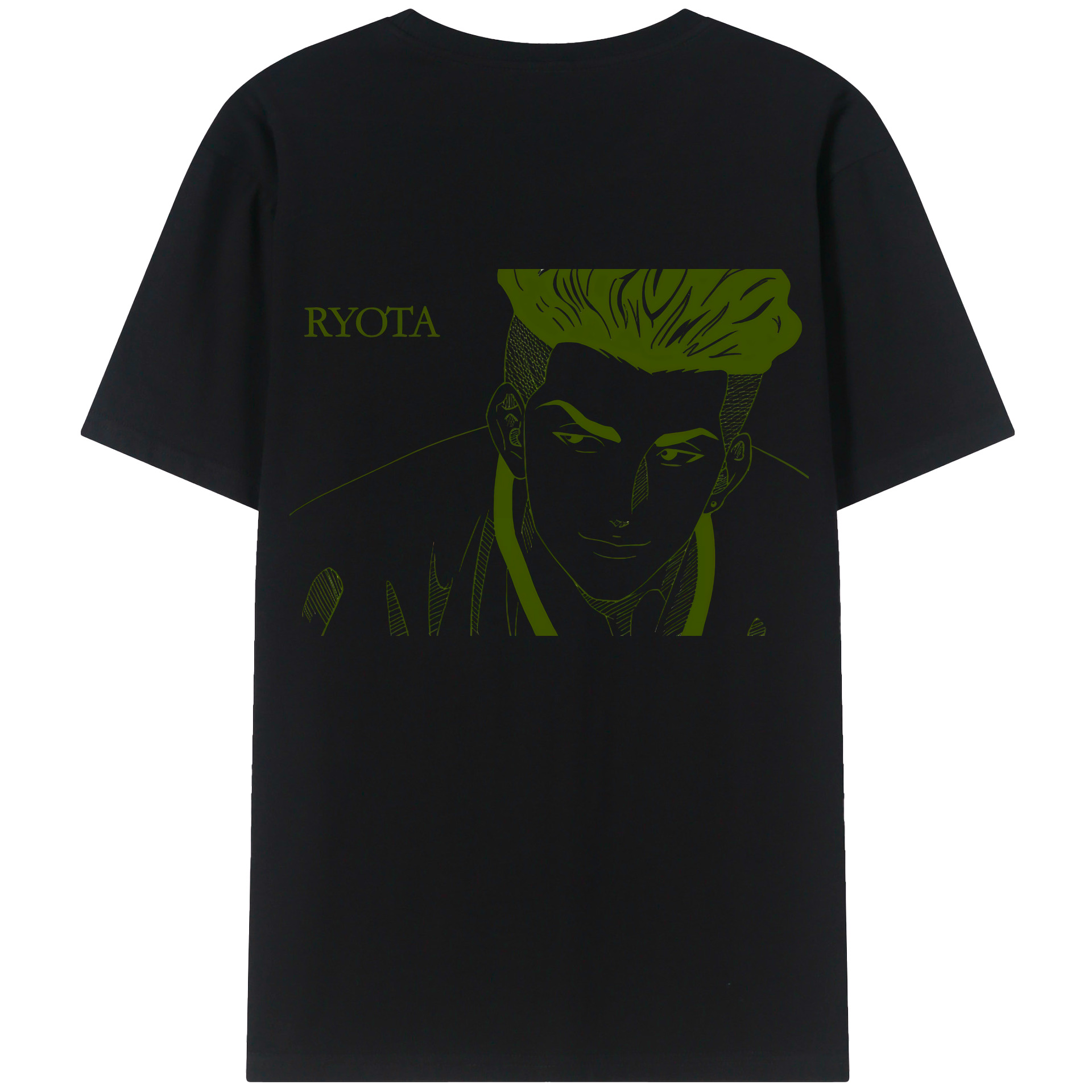 （画像用） SLAM DUNK／スラムダンク 綿100％ メンズ半袖Tシャツ（バックプリント） 通気性