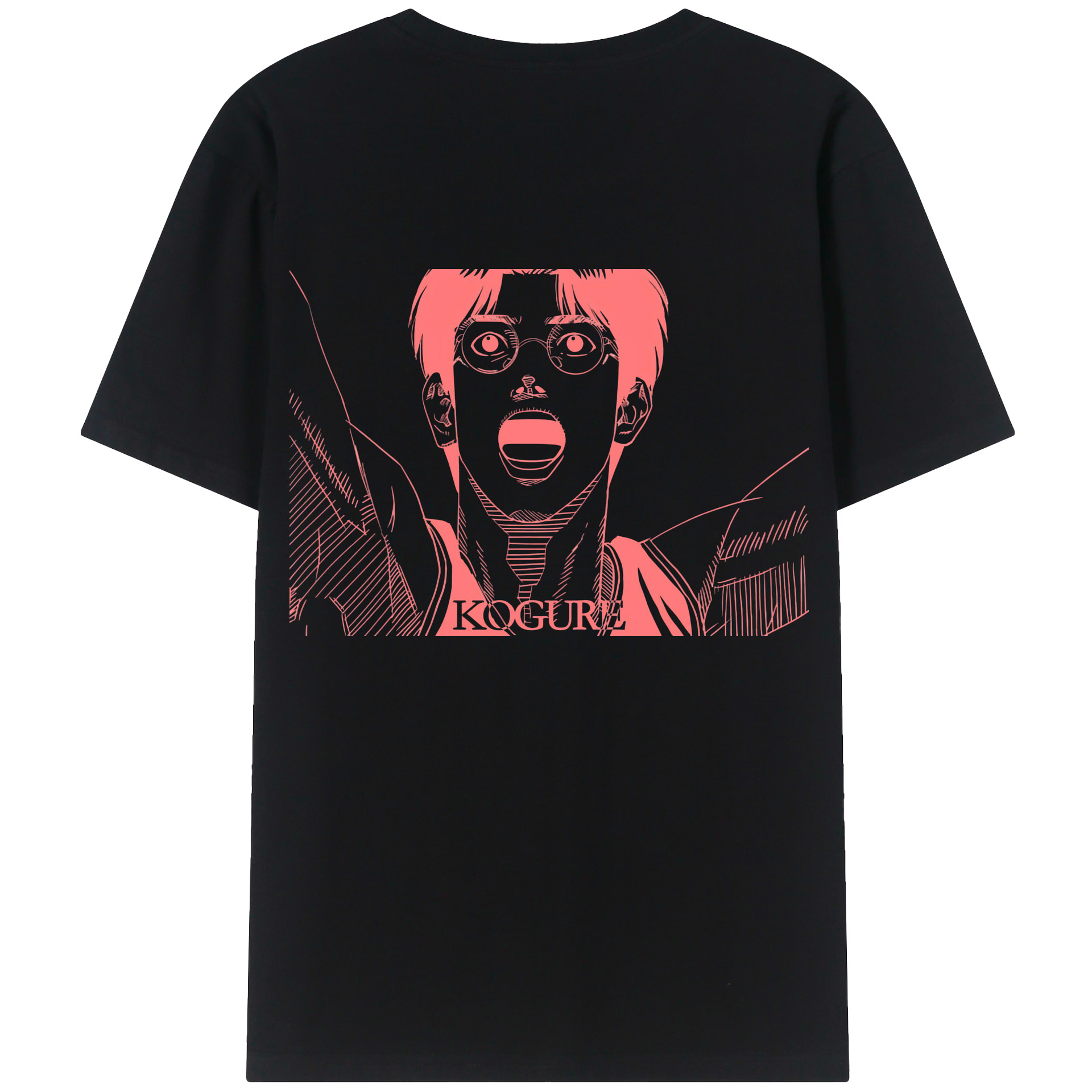 （画像用） SLAM DUNK／スラムダンク 綿100％ メンズ半袖Tシャツ（バックプリント） 通気性