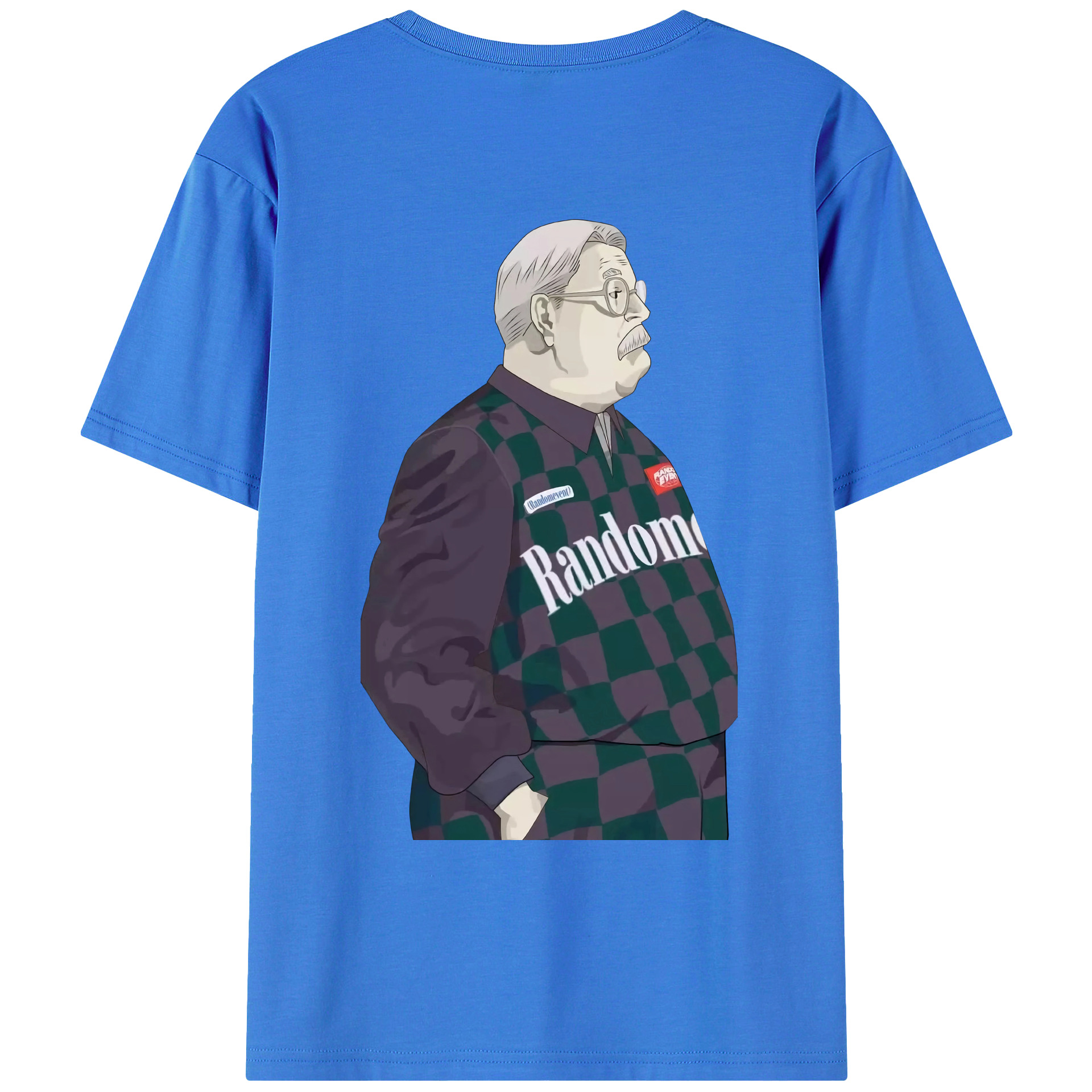 （画像用） SLAM DUNK／スラムダンク 綿100％ メンズ半袖Tシャツ（バックプリント） 通気性