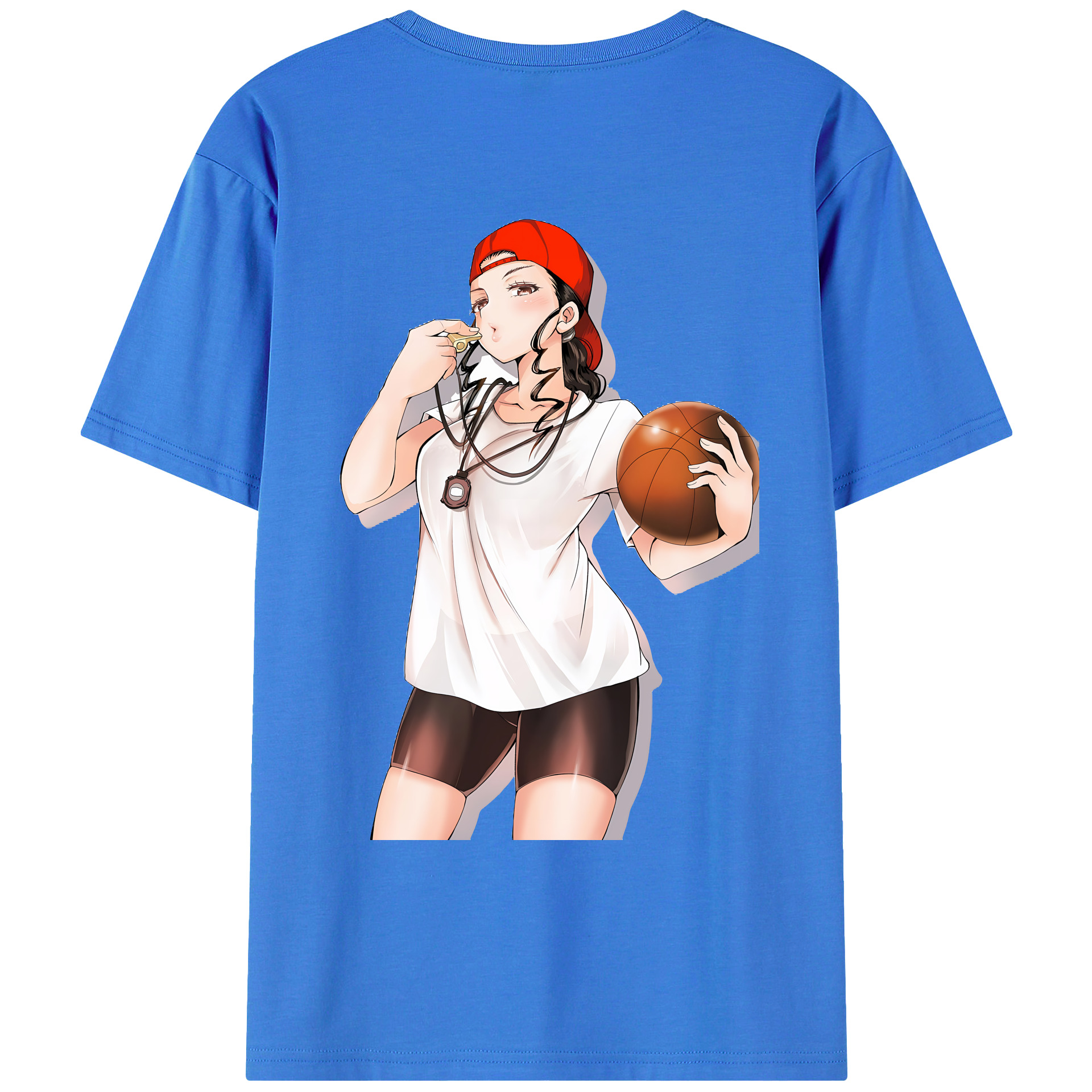 （画像用） SLAM DUNK／スラムダンク 綿100％ メンズ半袖Tシャツ（バックプリント） 通気性