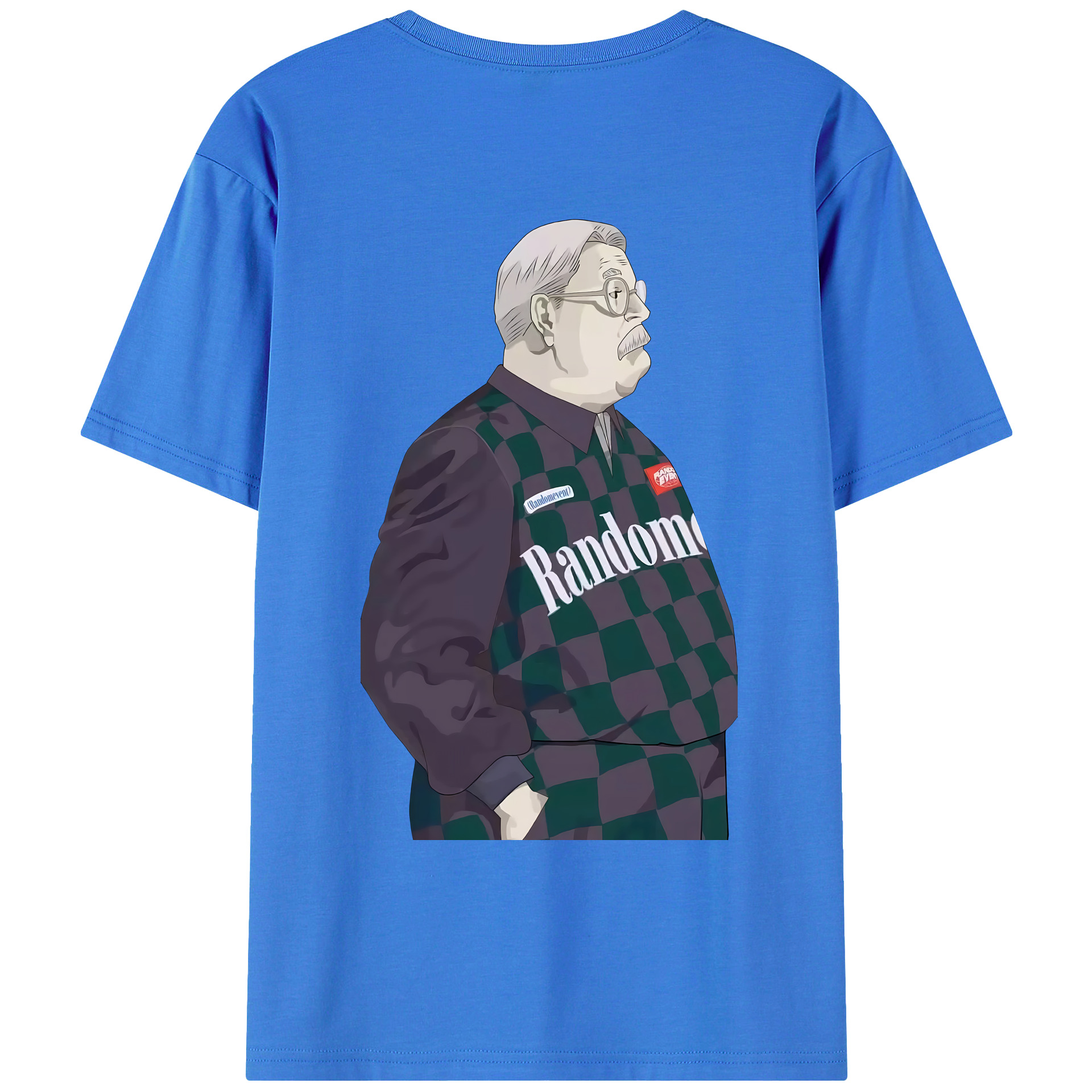 （画像用） SLAM DUNK／スラムダンク 綿100％ メンズ半袖Tシャツ（バックプリント） 通気性