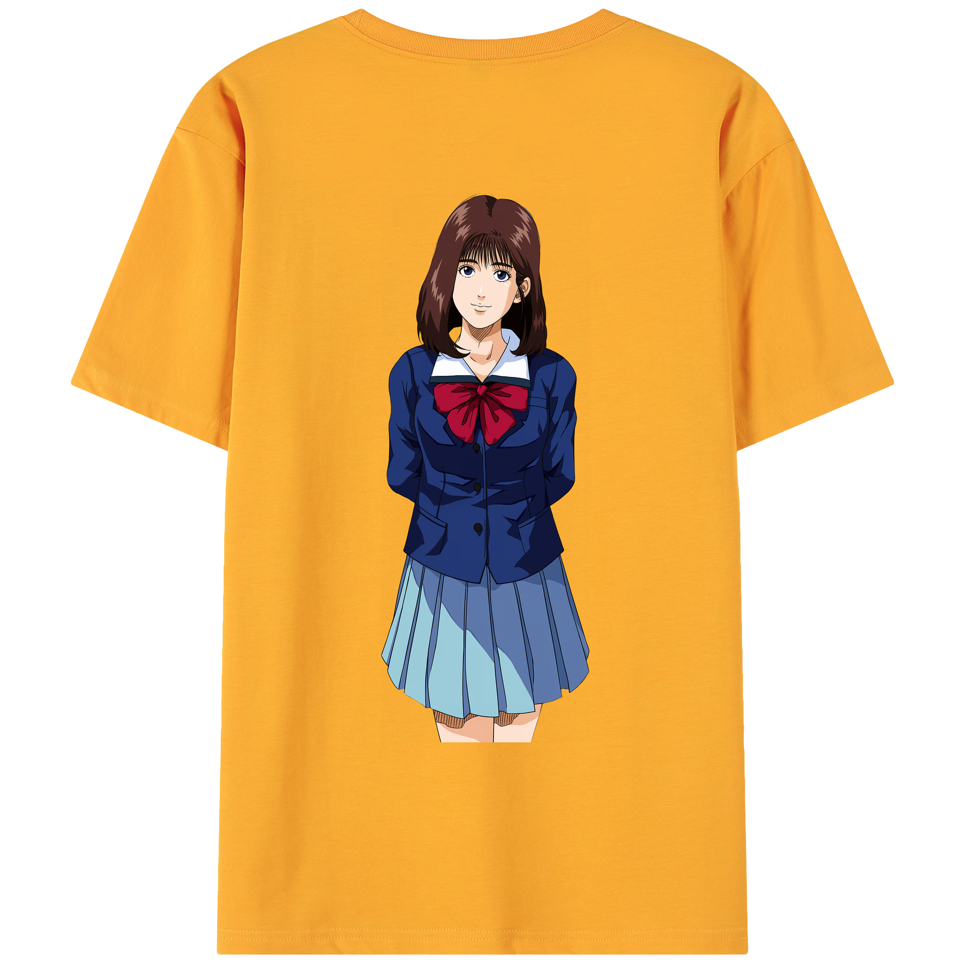 （画像用） SLAM DUNK／スラムダンク 綿100％ メンズ半袖Tシャツ（バックプリント） 通気性