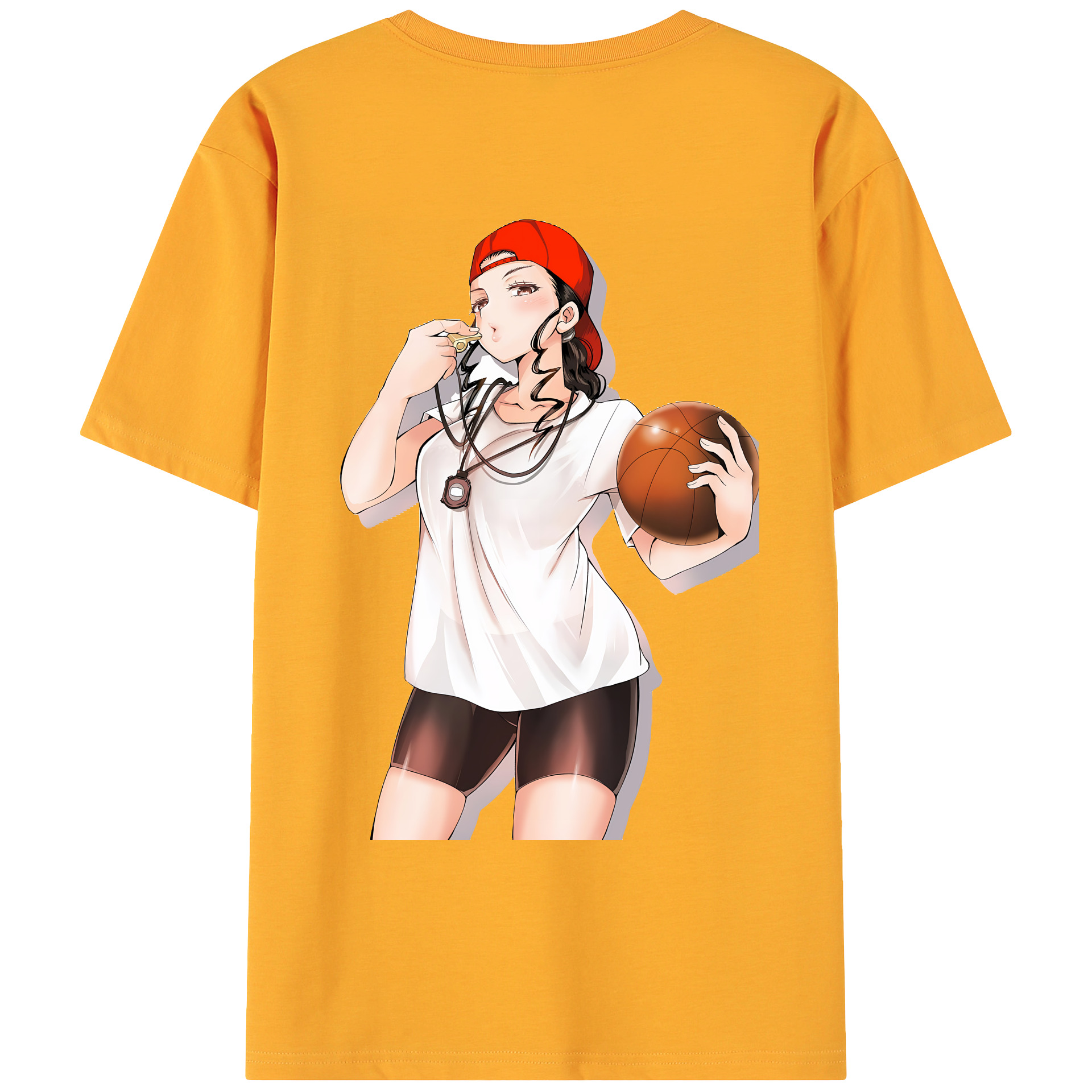 （画像用） SLAM DUNK／スラムダンク 綿100％ メンズ半袖Tシャツ（バックプリント） 通気性