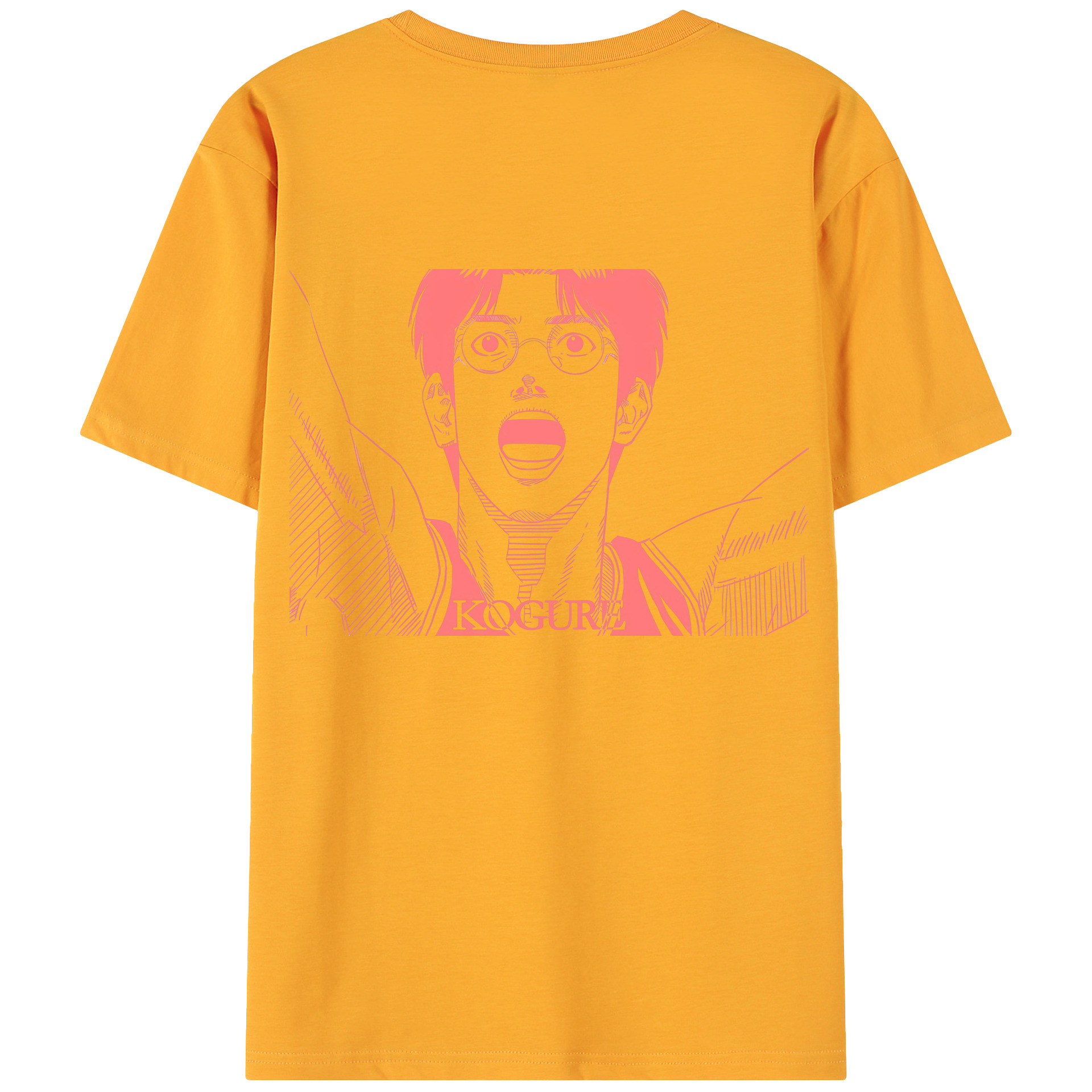（画像用） SLAM DUNK／スラムダンク 綿100％ メンズ半袖Tシャツ（バックプリント） 通気性