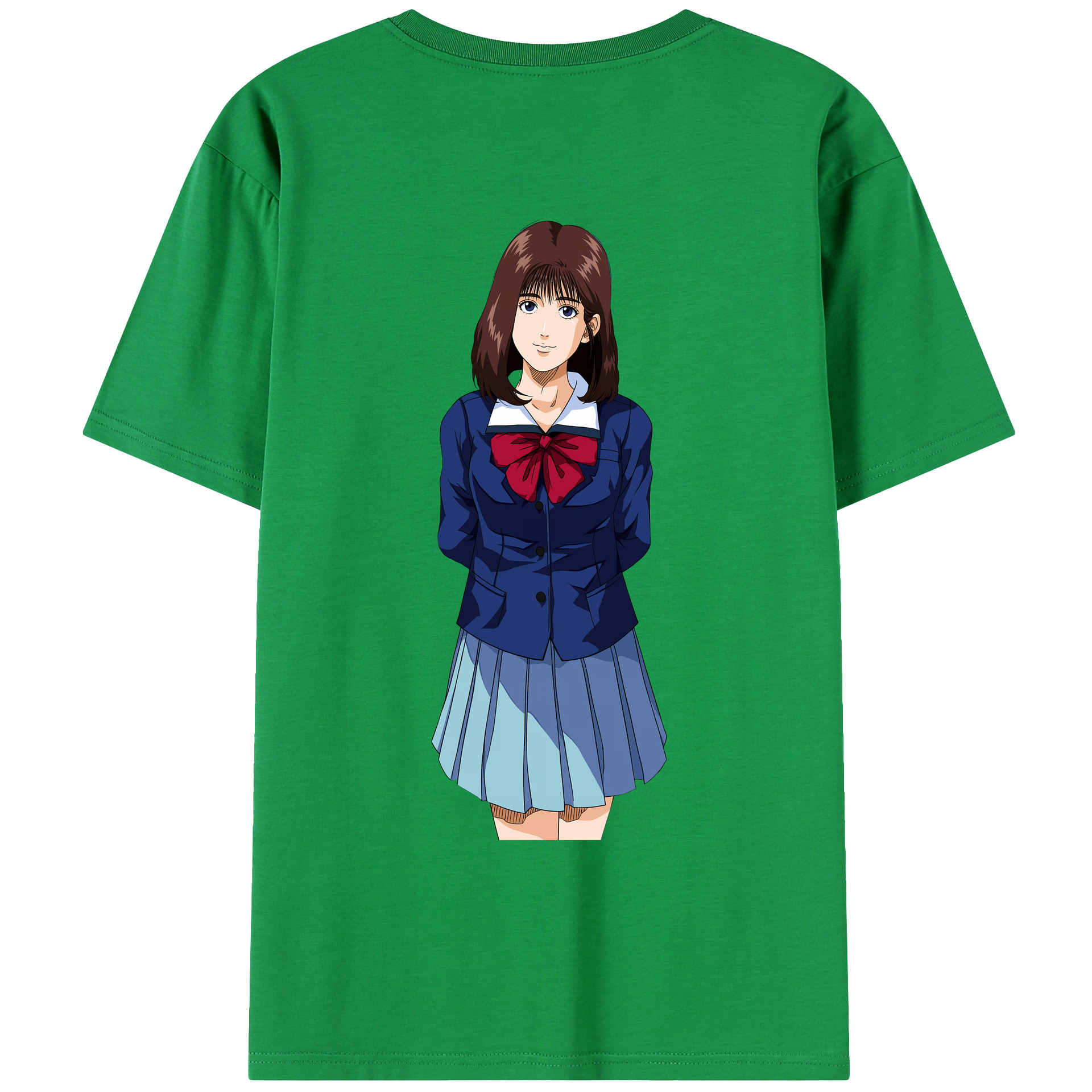 （画像用） SLAM DUNK／スラムダンク 綿100％ メンズ半袖Tシャツ（バックプリント） 通気性