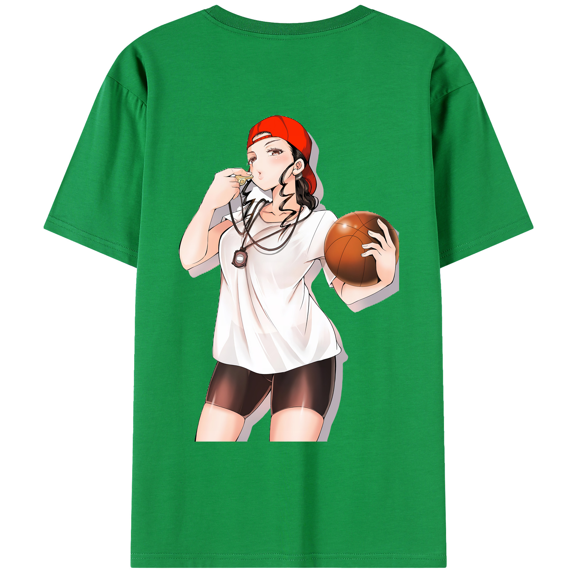 （画像用） SLAM DUNK／スラムダンク 綿100％ メンズ半袖Tシャツ（バックプリント） 通気性