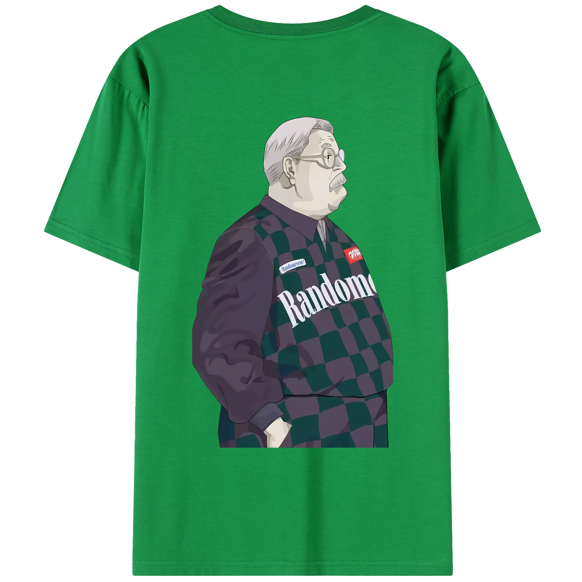 （画像用） SLAM DUNK／スラムダンク 綿100％ メンズ半袖Tシャツ（バックプリント） 通気性