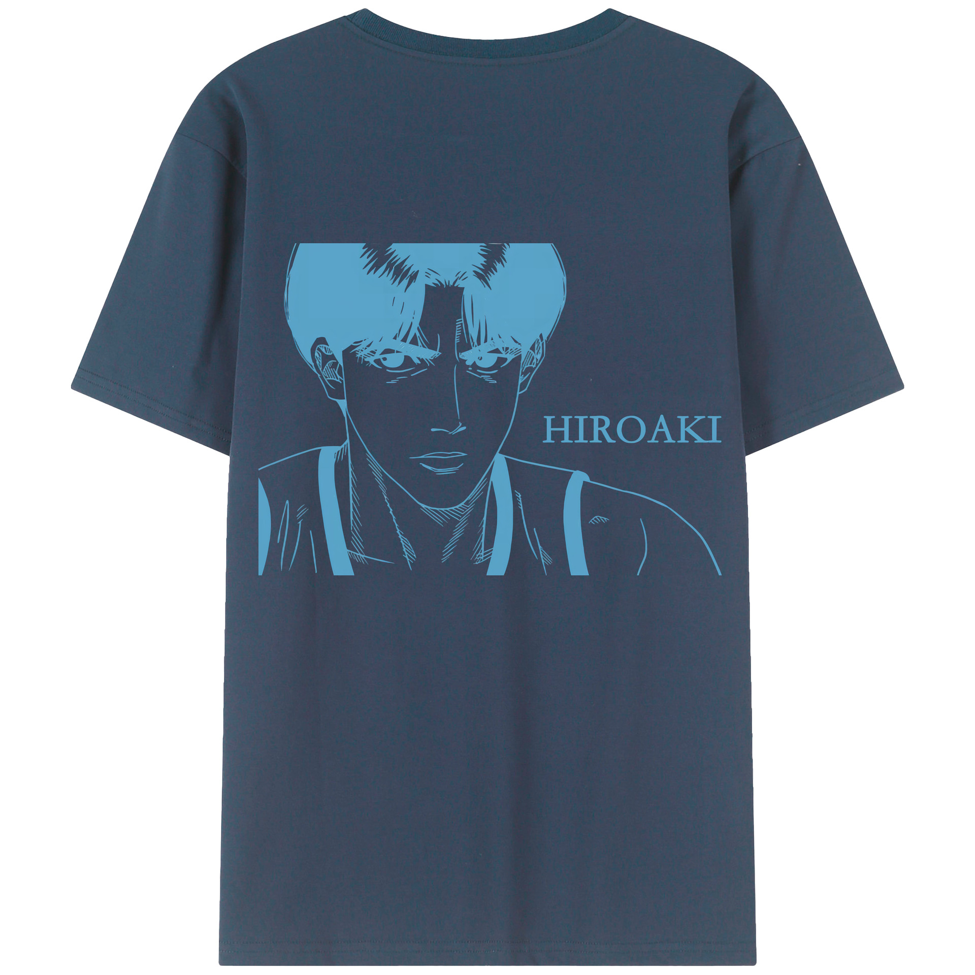 （画像用） SLAM DUNK／スラムダンク 綿100％ メンズ半袖Tシャツ（バックプリント） 通気性
