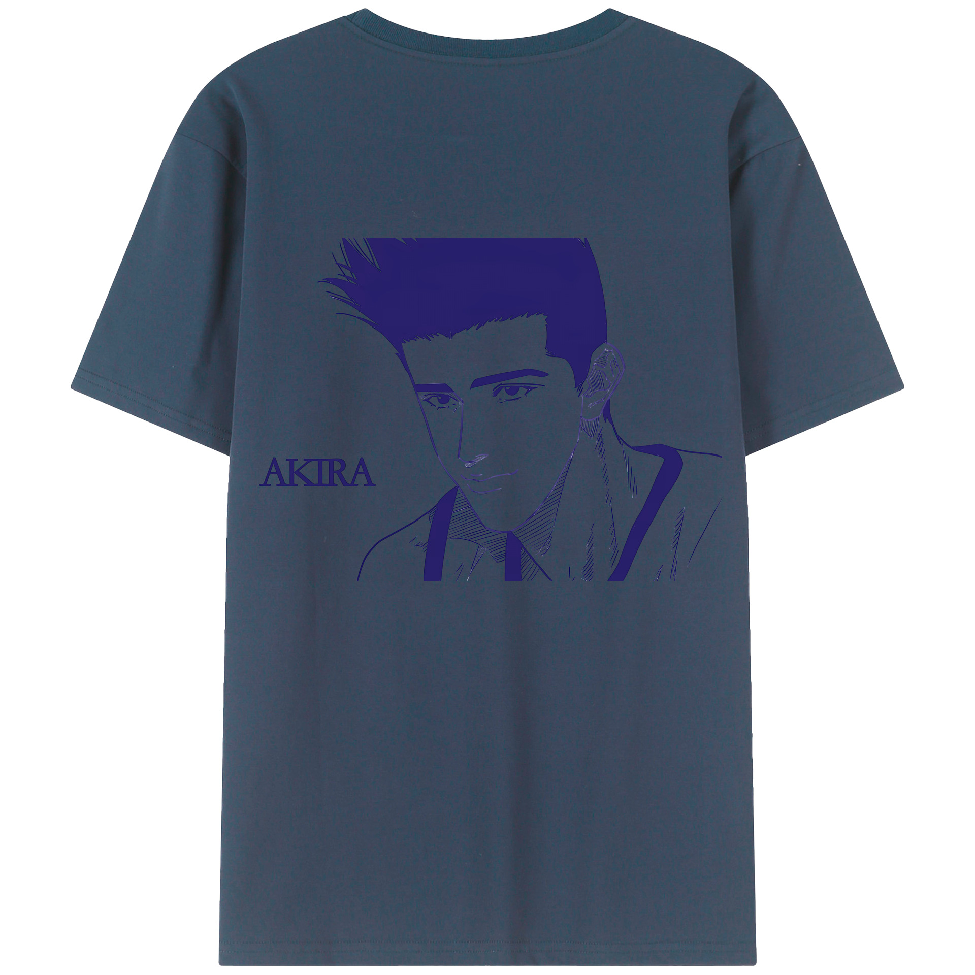 （画像用） SLAM DUNK／スラムダンク 綿100％ メンズ半袖Tシャツ（バックプリント） 通気性