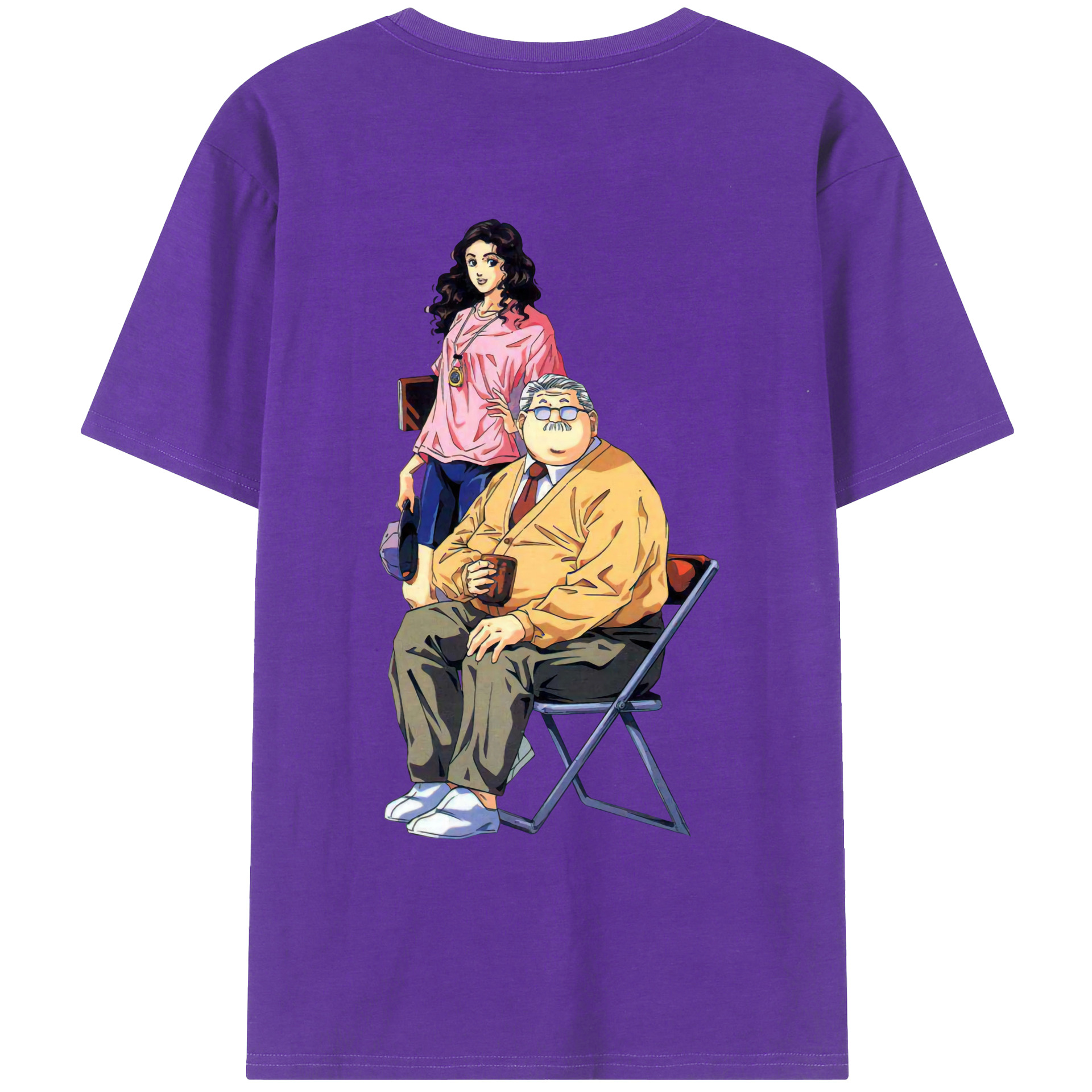 （画像用） SLAM DUNK／スラムダンク 綿100％ メンズ半袖Tシャツ（バックプリント） 通気性