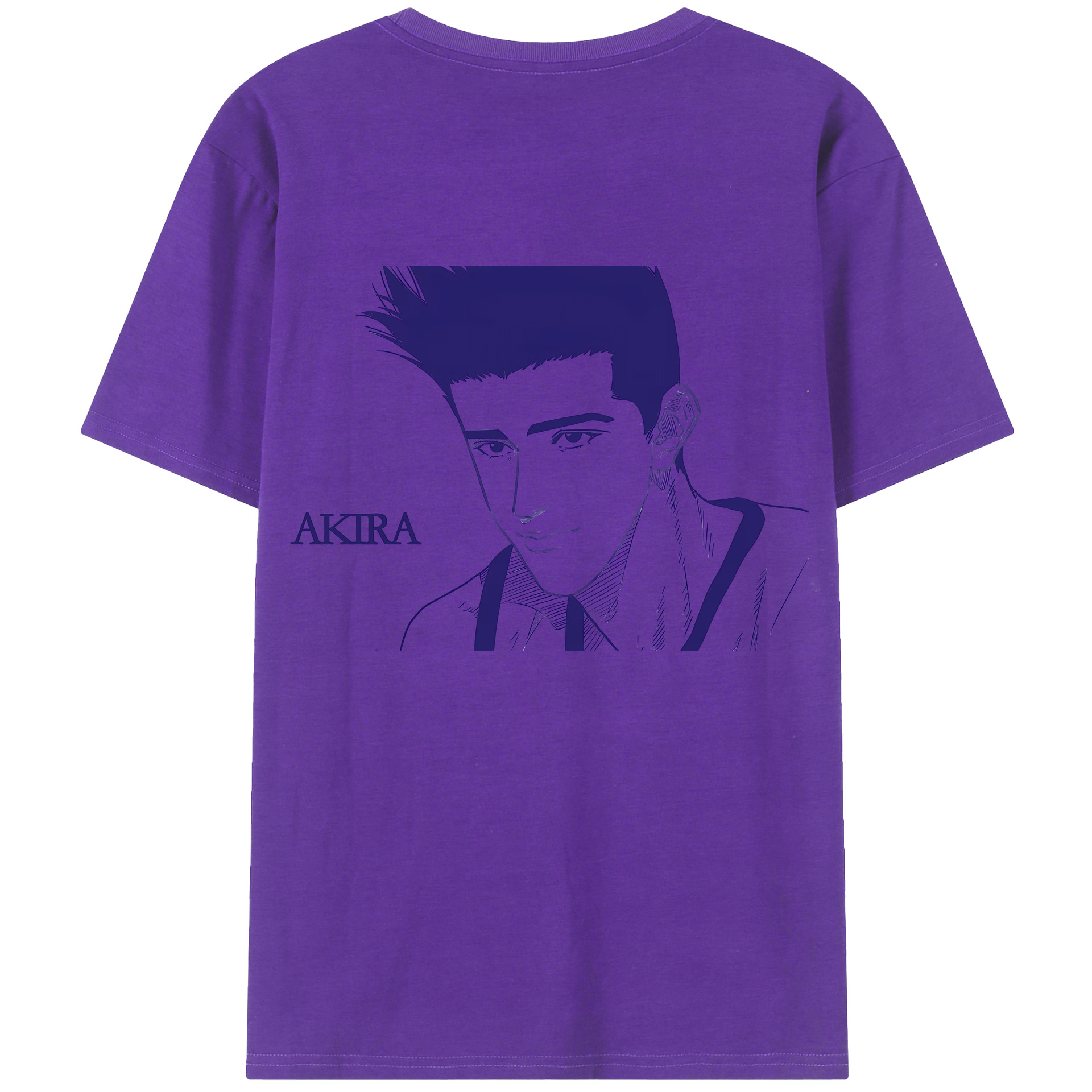 （画像用） SLAM DUNK／スラムダンク 綿100％ メンズ半袖Tシャツ（バックプリント） 通気性