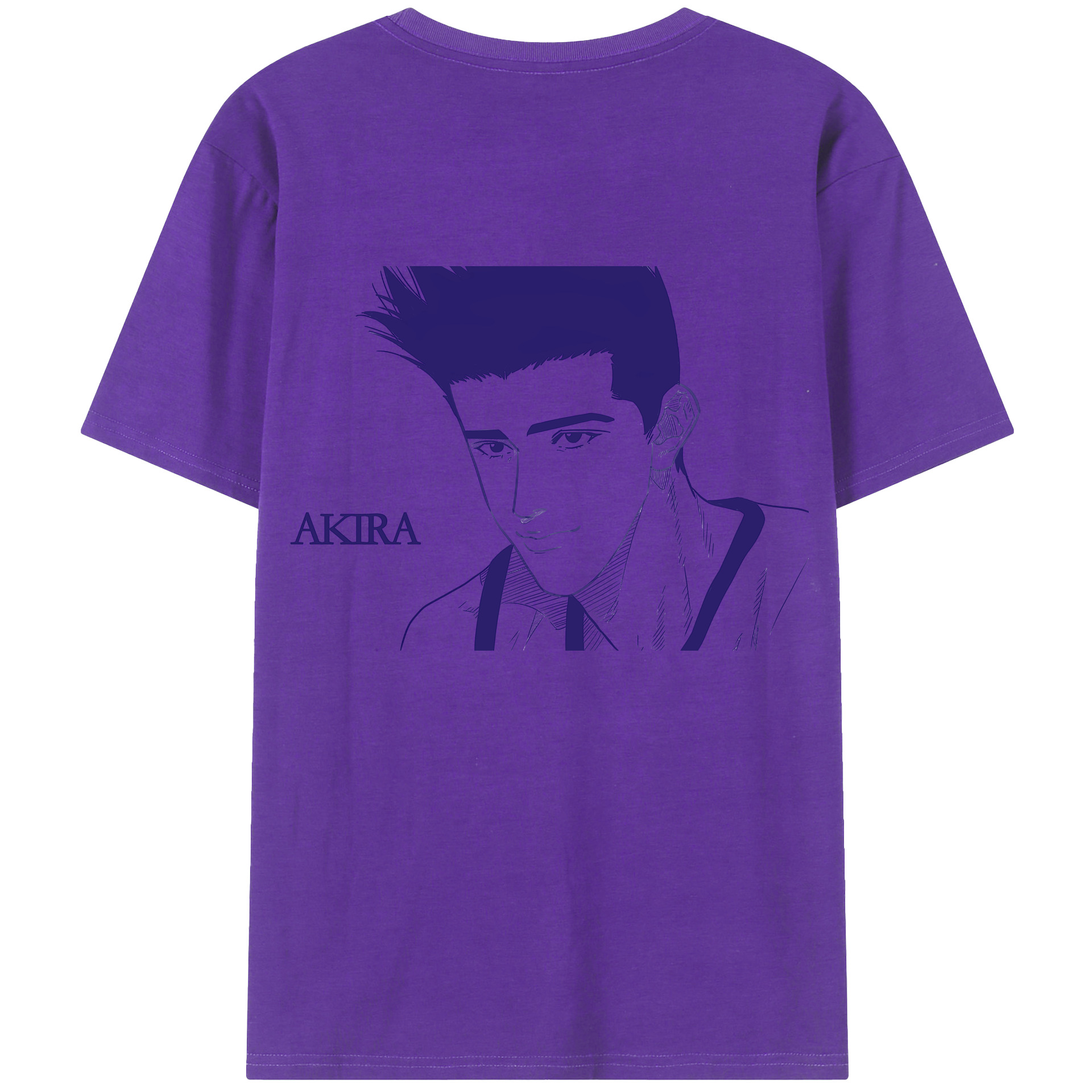 （画像用） SLAM DUNK／スラムダンク 綿100％ メンズ半袖Tシャツ（バックプリント） 通気性