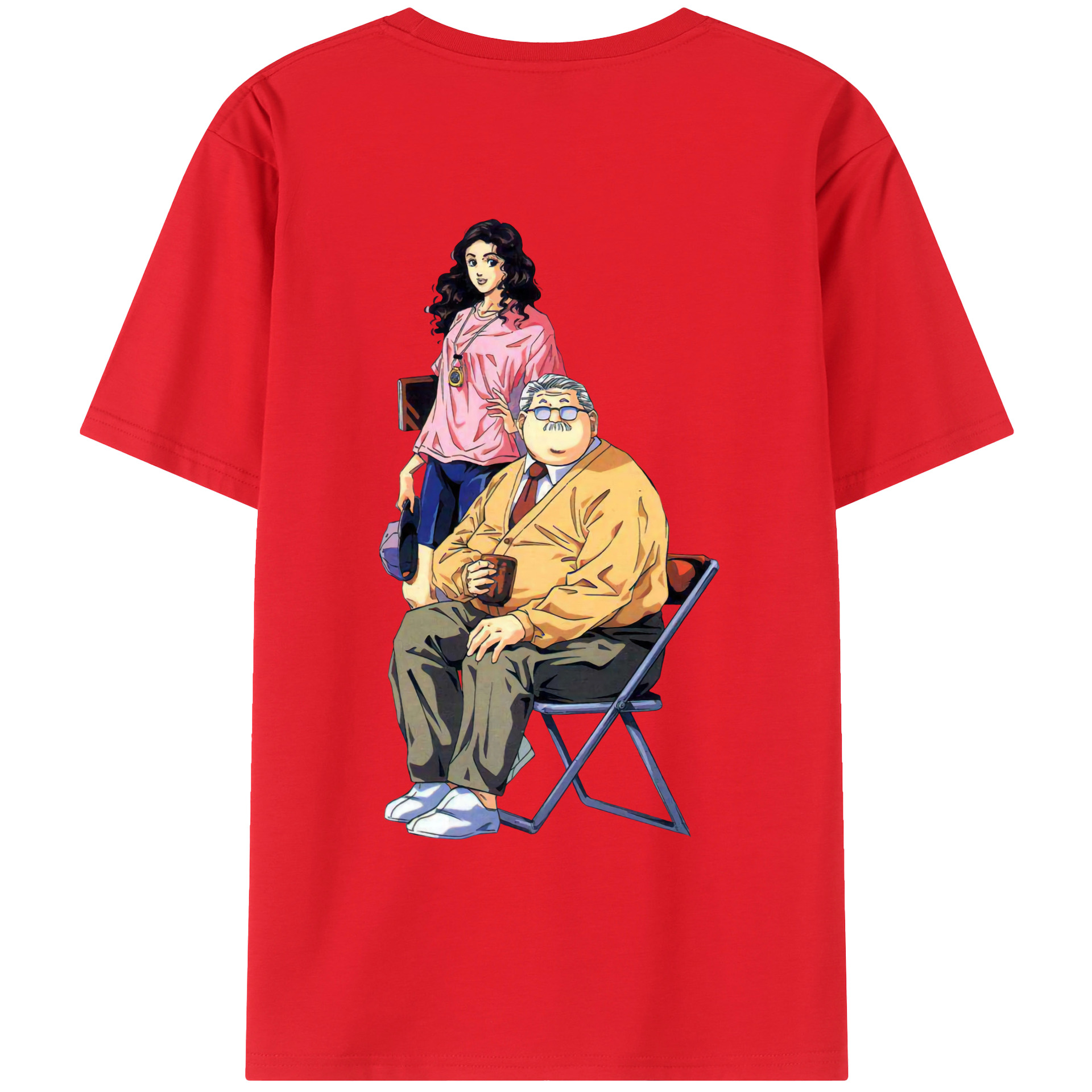 （画像用） SLAM DUNK／スラムダンク 綿100％ メンズ半袖Tシャツ（バックプリント） 通気性