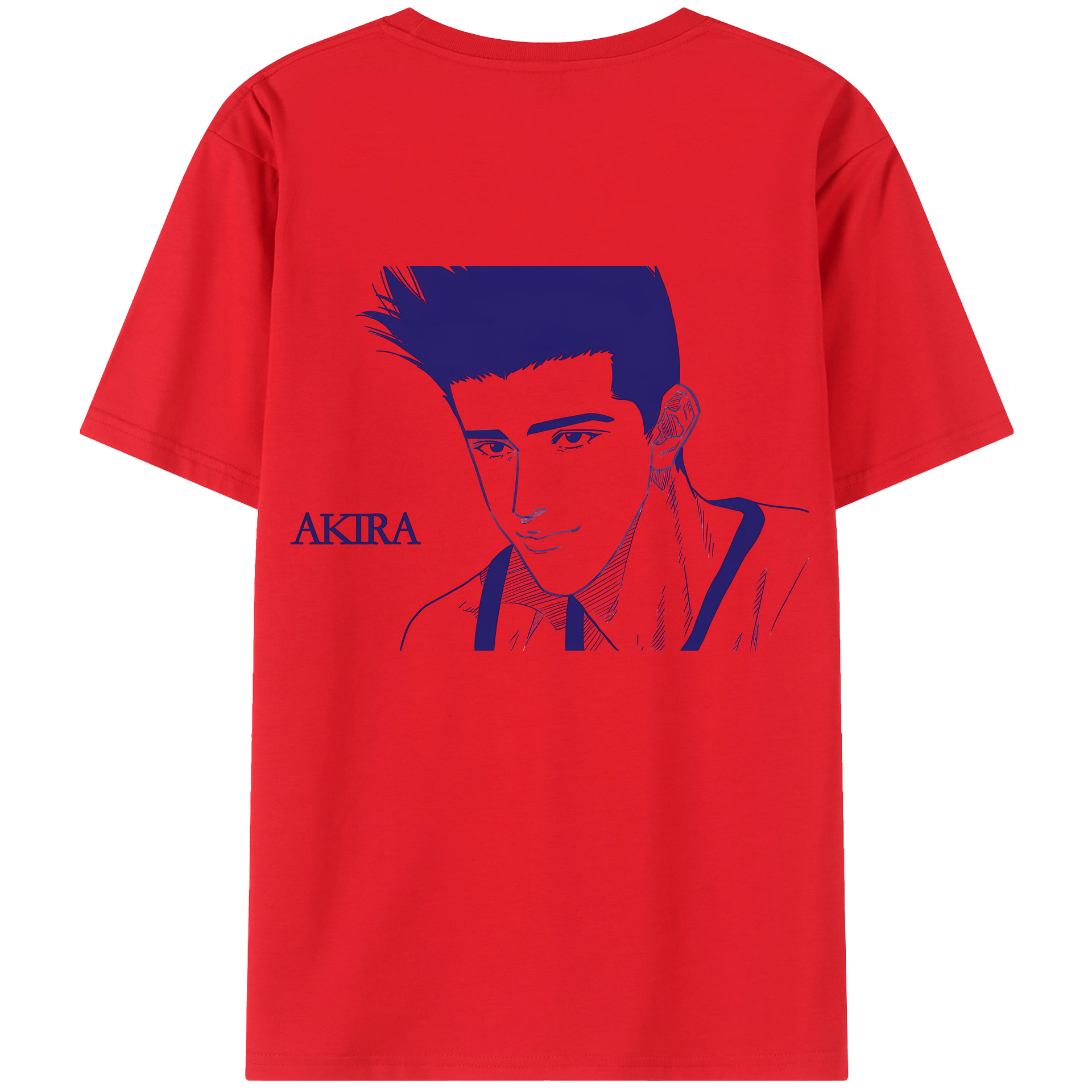 （画像用） SLAM DUNK／スラムダンク 綿100％ メンズ半袖Tシャツ（バックプリント） 通気性