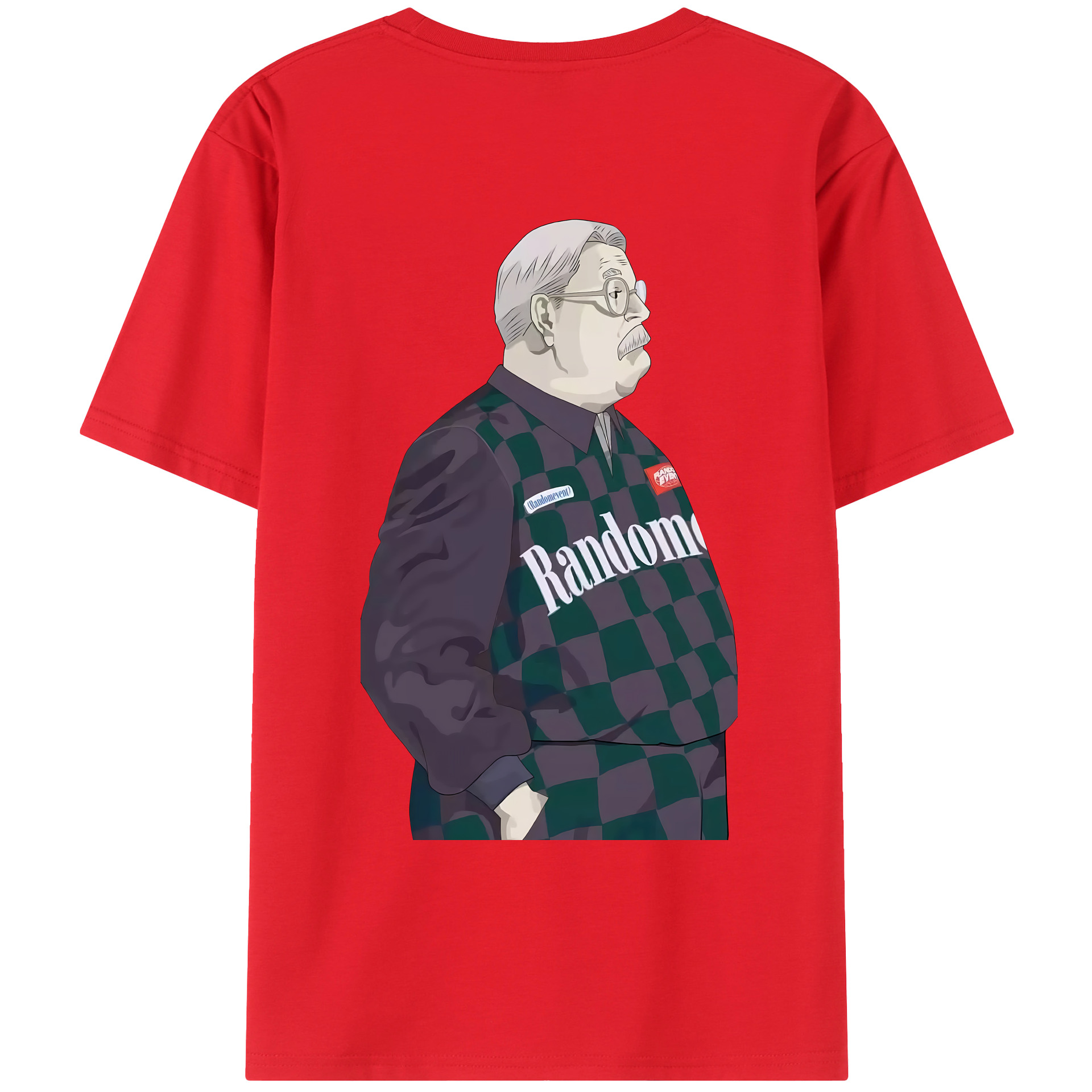 （画像用） SLAM DUNK／スラムダンク 綿100％ メンズ半袖Tシャツ（バックプリント） 通気性