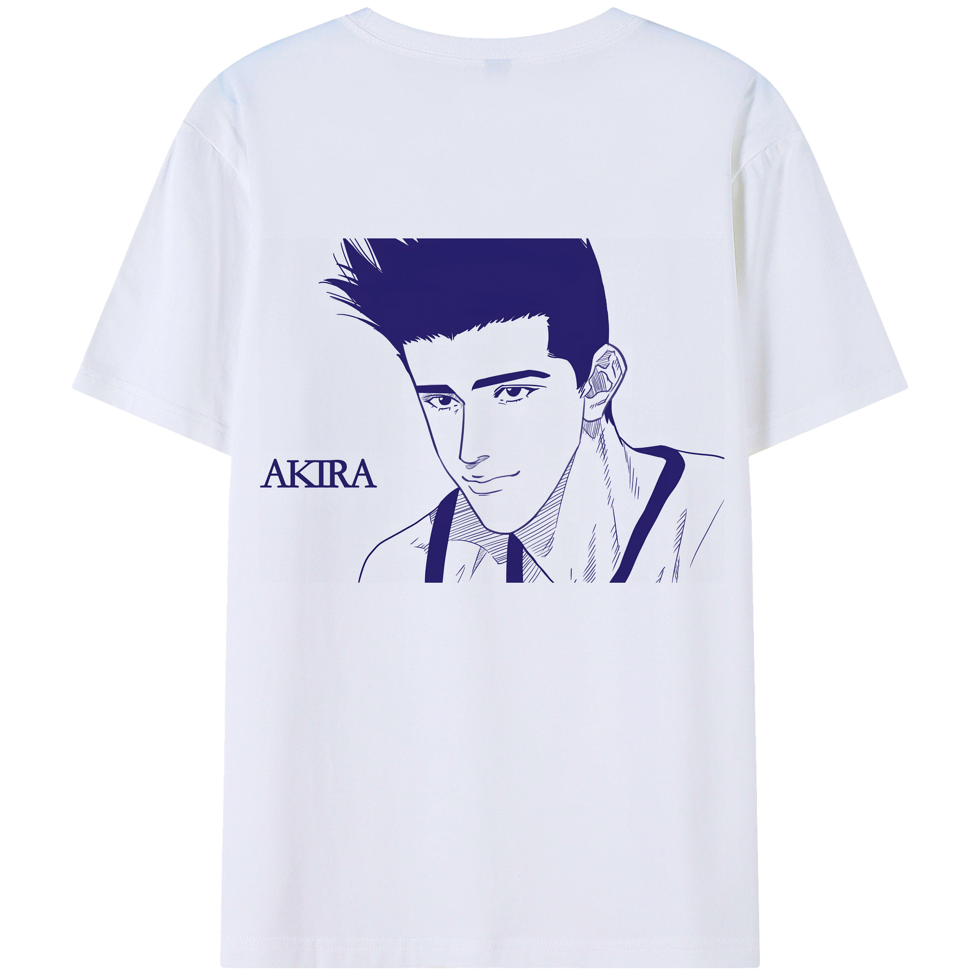 （画像用） SLAM DUNK／スラムダンク 綿100％ メンズ半袖Tシャツ（バックプリント） 通気性