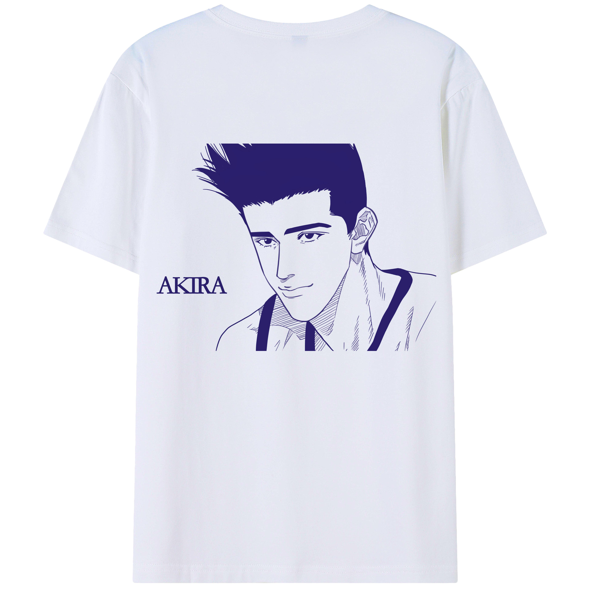 （画像用） SLAM DUNK／スラムダンク 綿100％ メンズ半袖Tシャツ（バックプリント） 通気性