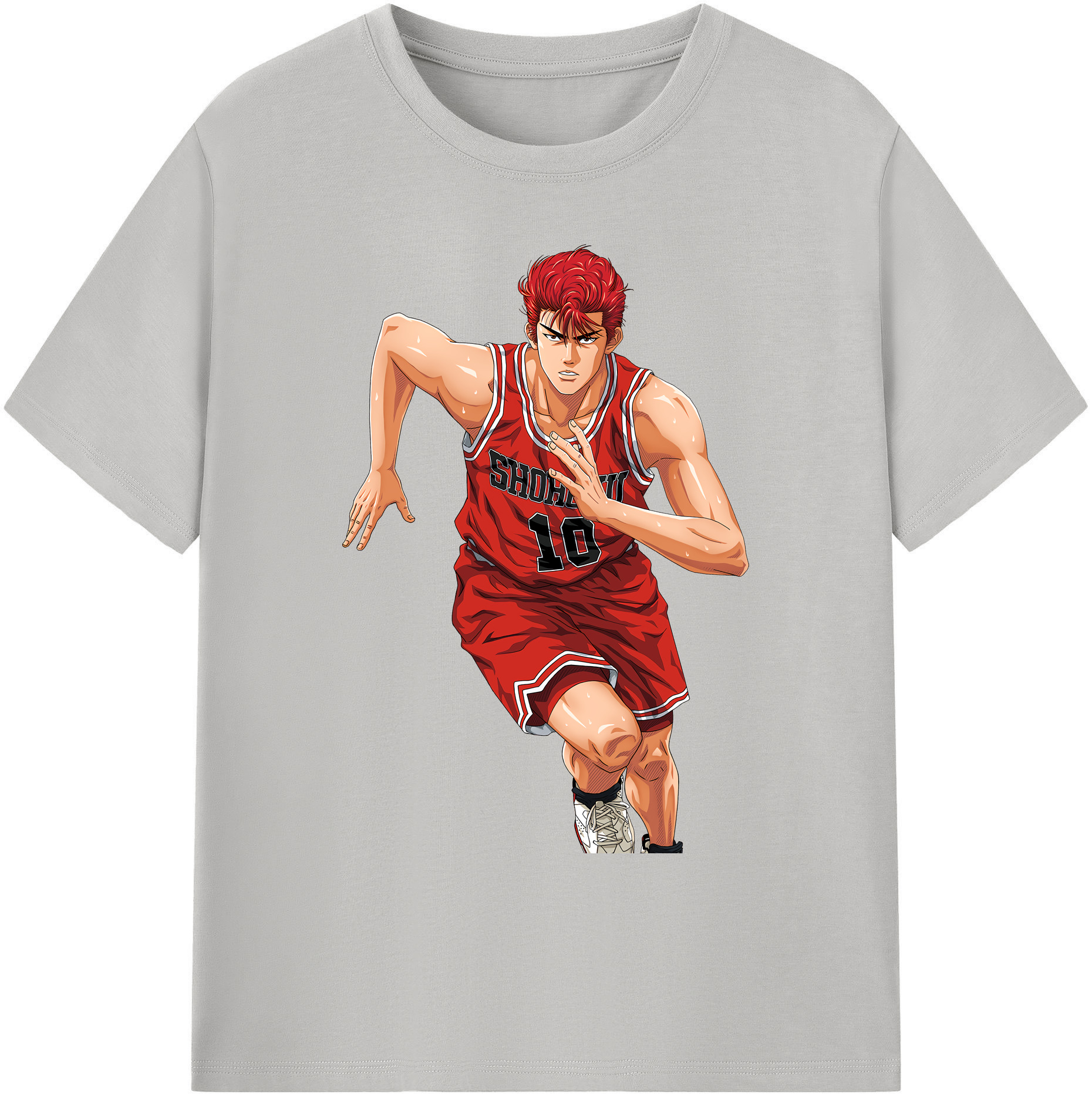 （画像用） SLAM DUNK／スラムダンク 綿100％ メンズ半袖Tシャツ｜肌触りやわらか＆通気性
