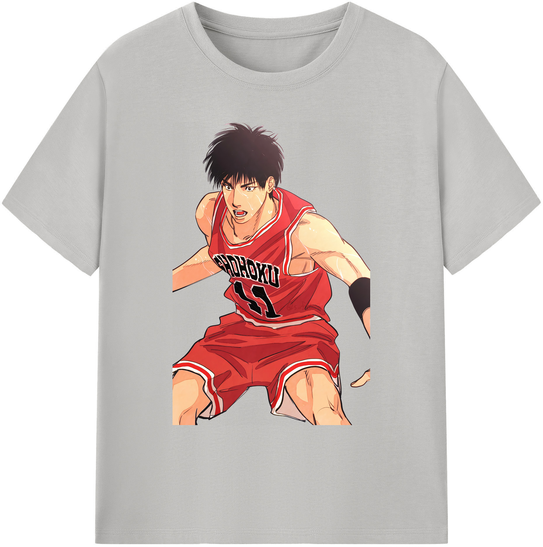 （画像用） SLAM DUNK／スラムダンク 綿100％ メンズ半袖Tシャツ｜肌触りやわらか＆通気性