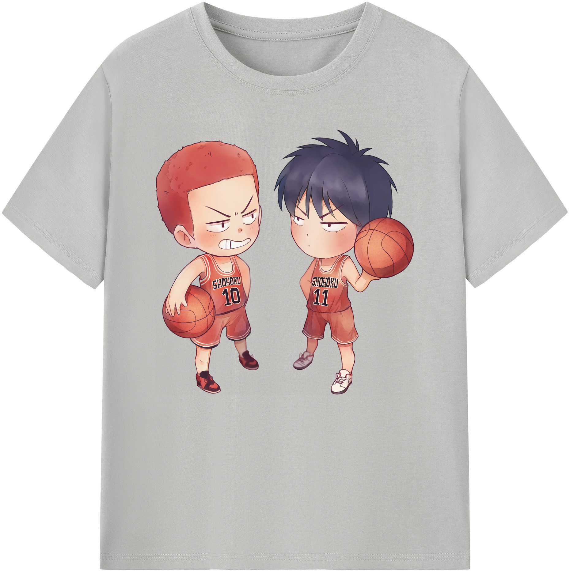 （画像用） SLAM DUNK／スラムダンク 綿100％ メンズ半袖Tシャツ｜肌触りやわらか＆通気性