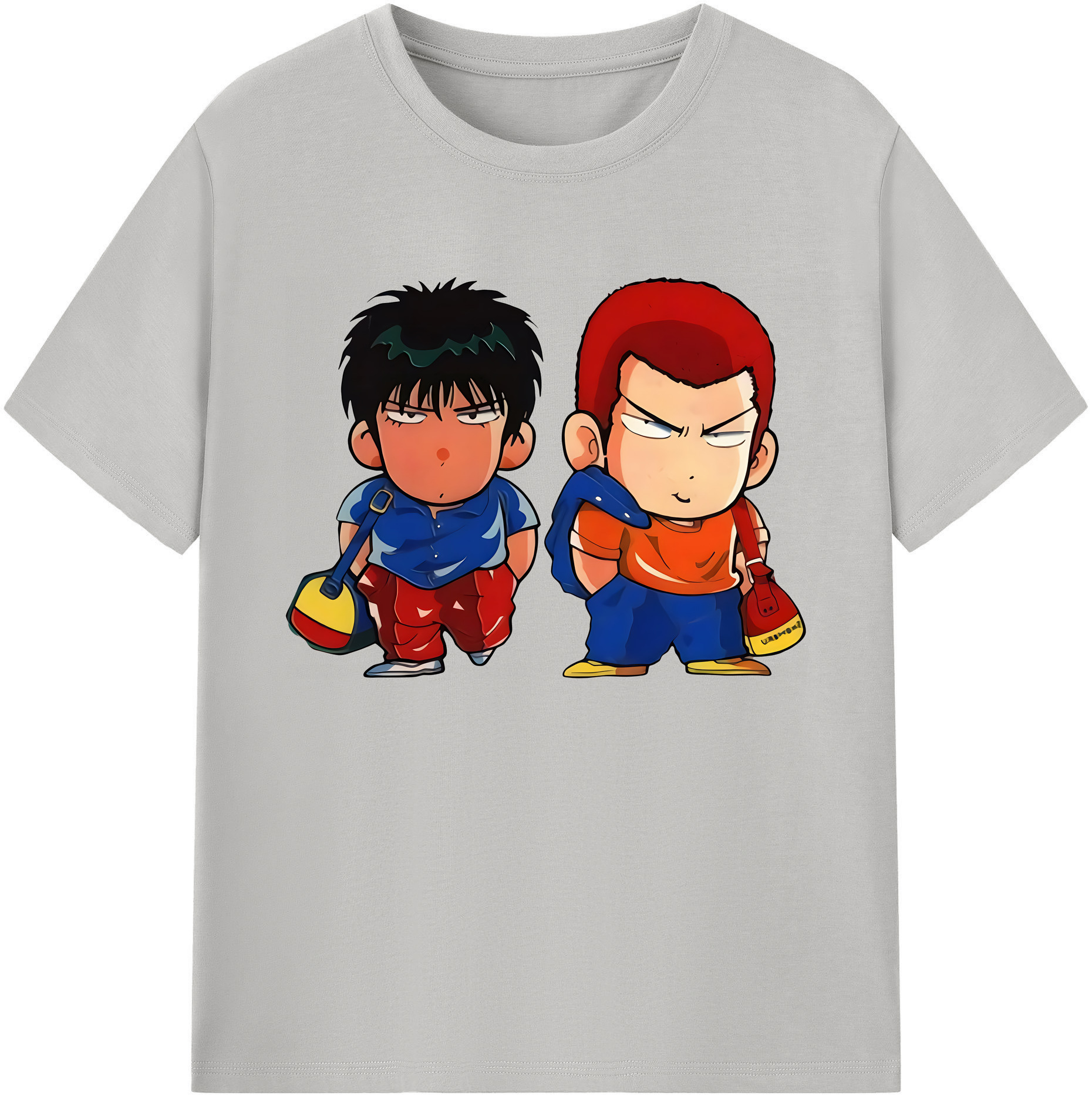 （画像用） SLAM DUNK／スラムダンク 綿100％ メンズ半袖Tシャツ｜肌触りやわらか＆通気性
