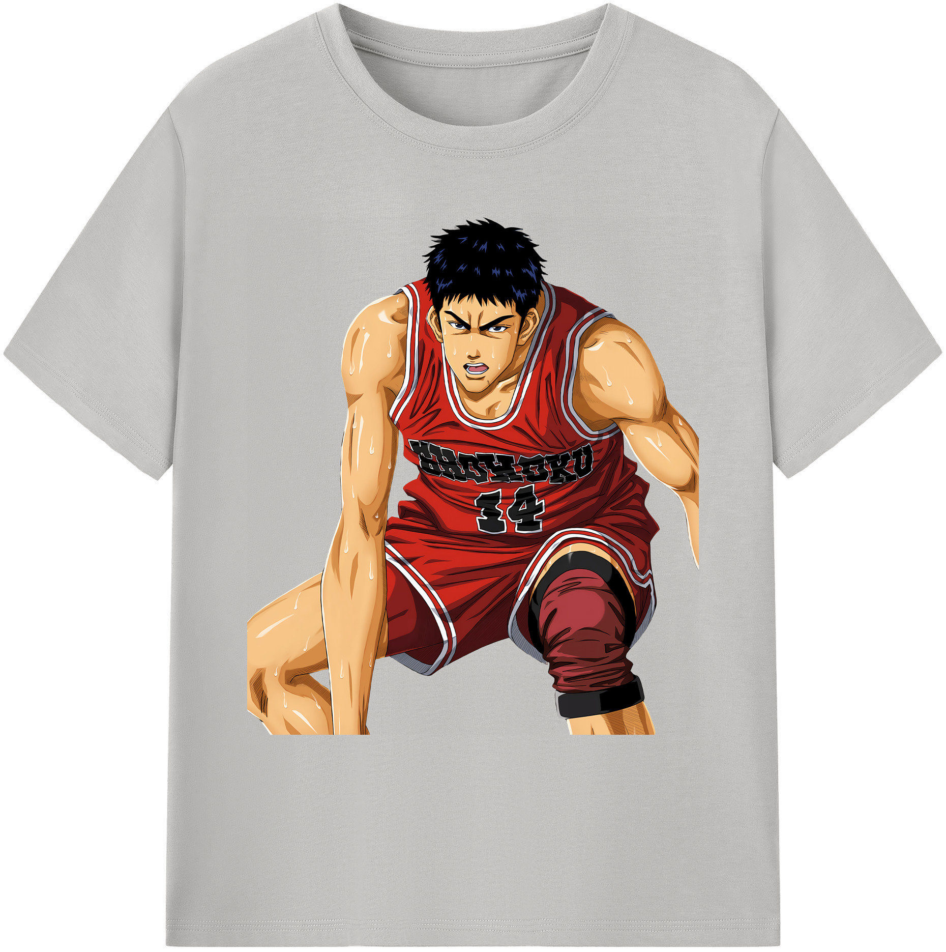 （画像用） SLAM DUNK／スラムダンク 綿100％ メンズ半袖Tシャツ｜肌触りやわらか＆通気性
