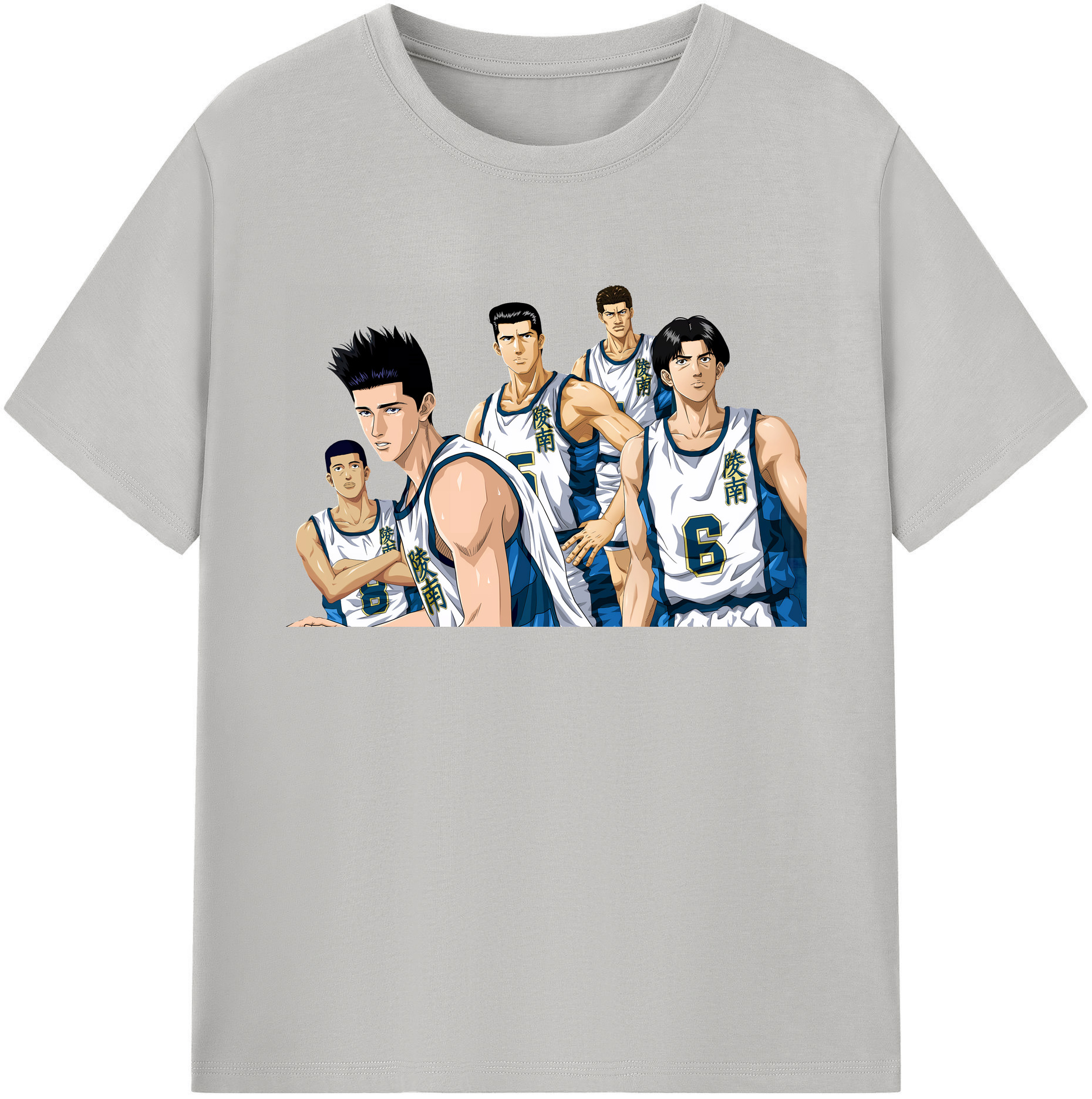 （画像用） SLAM DUNK／スラムダンク 綿100％ メンズ半袖Tシャツ｜肌触りやわらか＆通気性