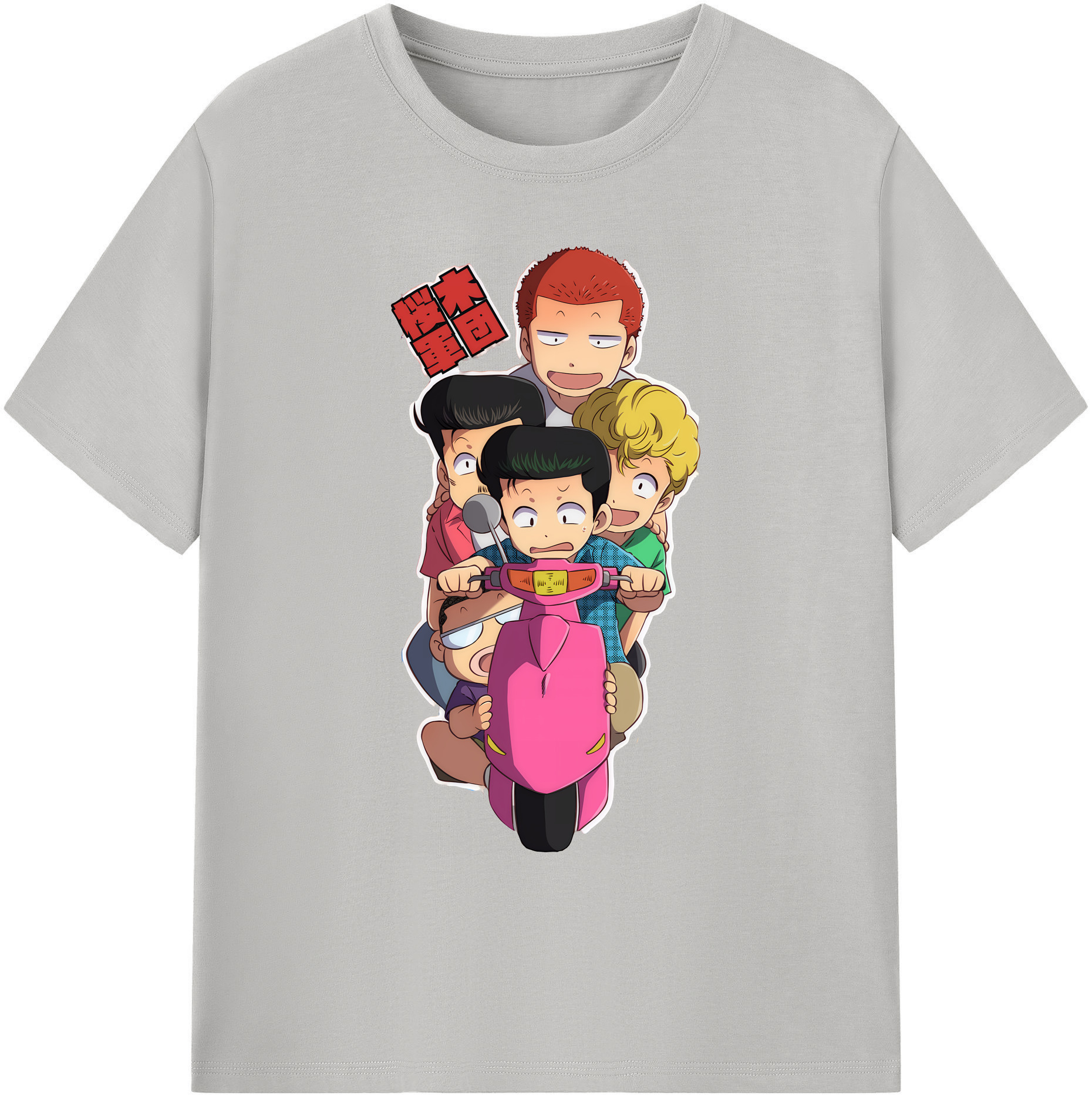 （画像用） SLAM DUNK／スラムダンク 綿100％ メンズ半袖Tシャツ｜肌触りやわらか＆通気性