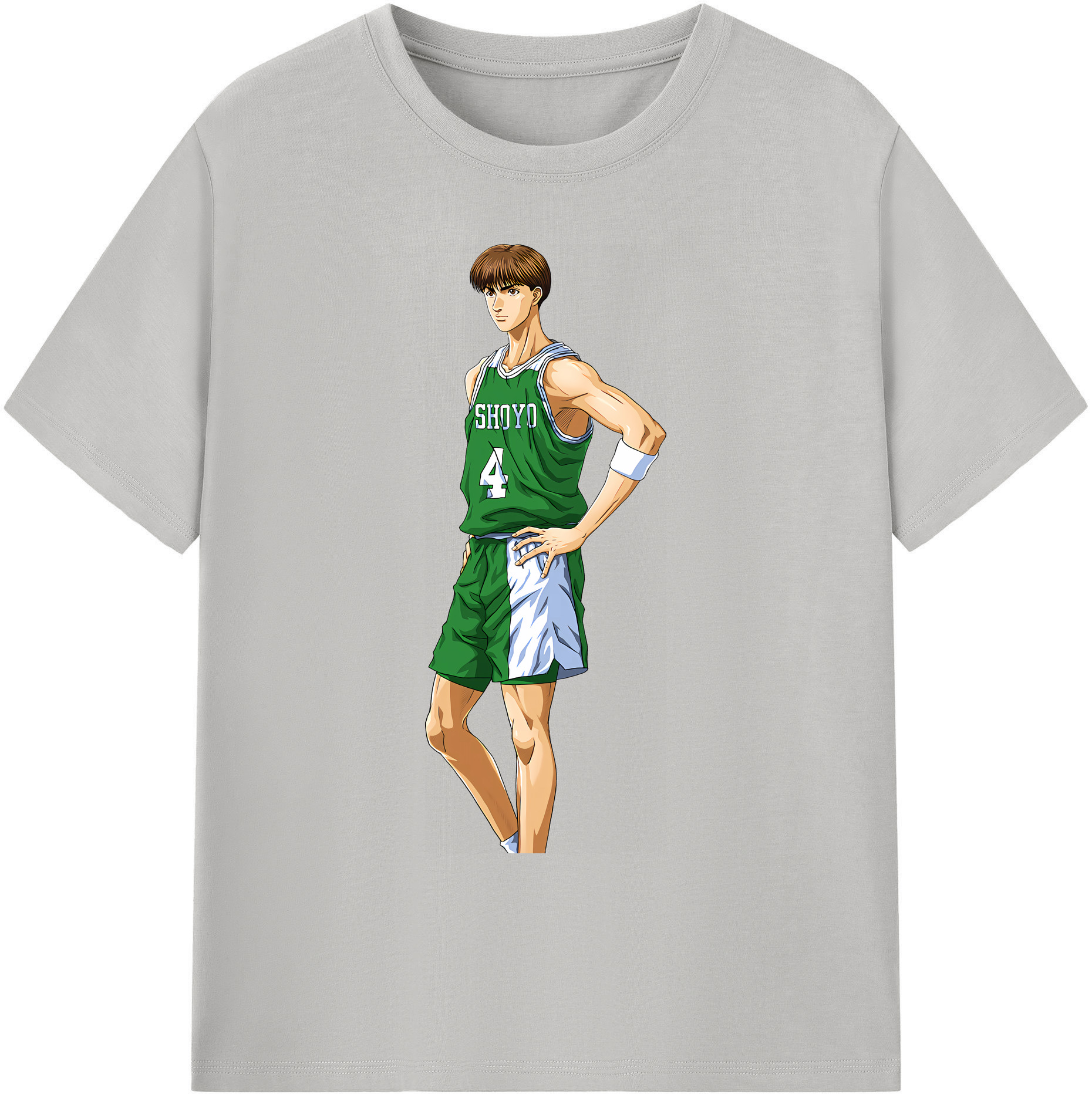 （画像用） SLAM DUNK／スラムダンク 綿100％ メンズ半袖Tシャツ｜肌触りやわらか＆通気性