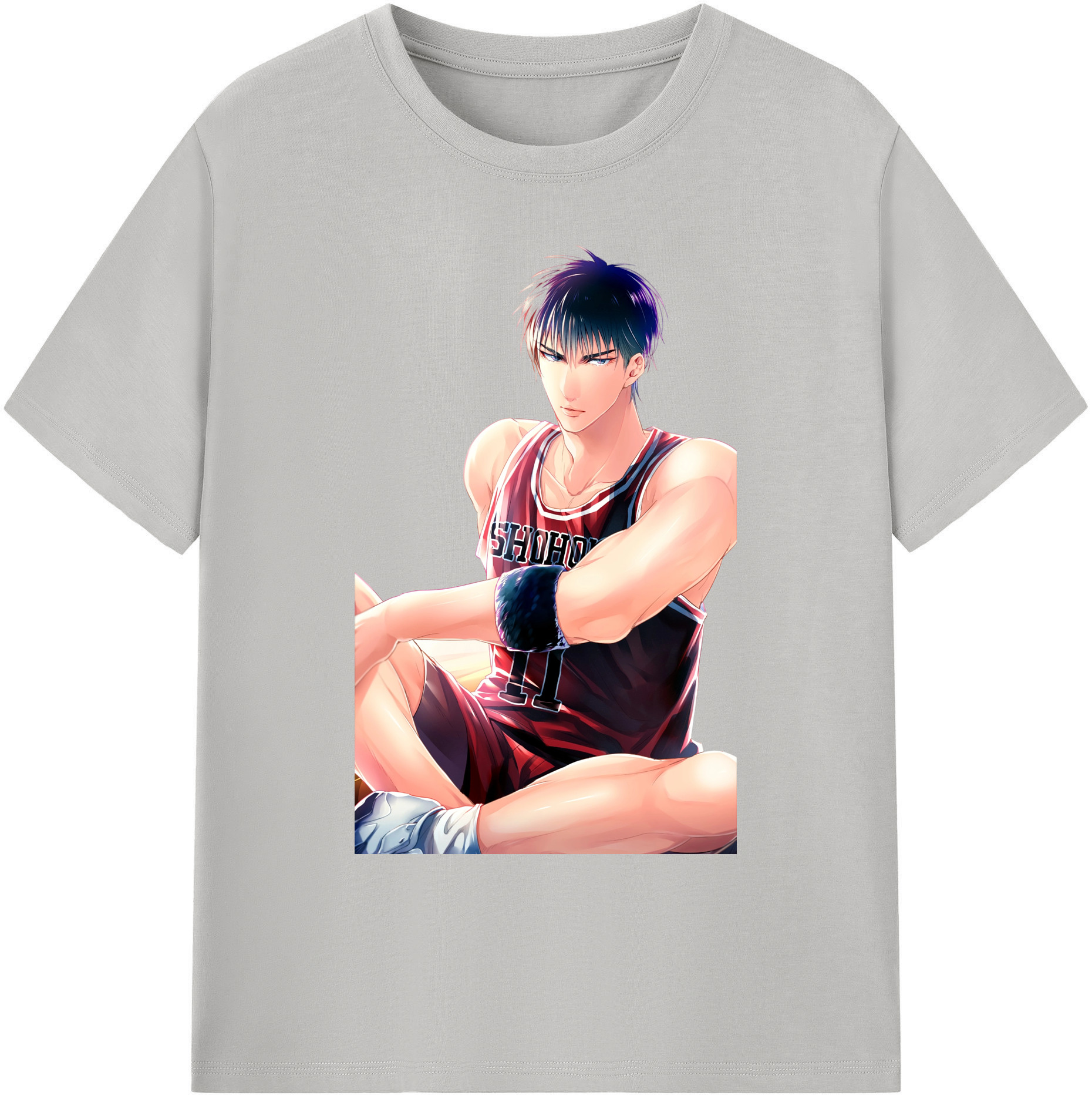 （画像用） SLAM DUNK／スラムダンク 綿100％ メンズ半袖Tシャツ｜肌触りやわらか＆通気性