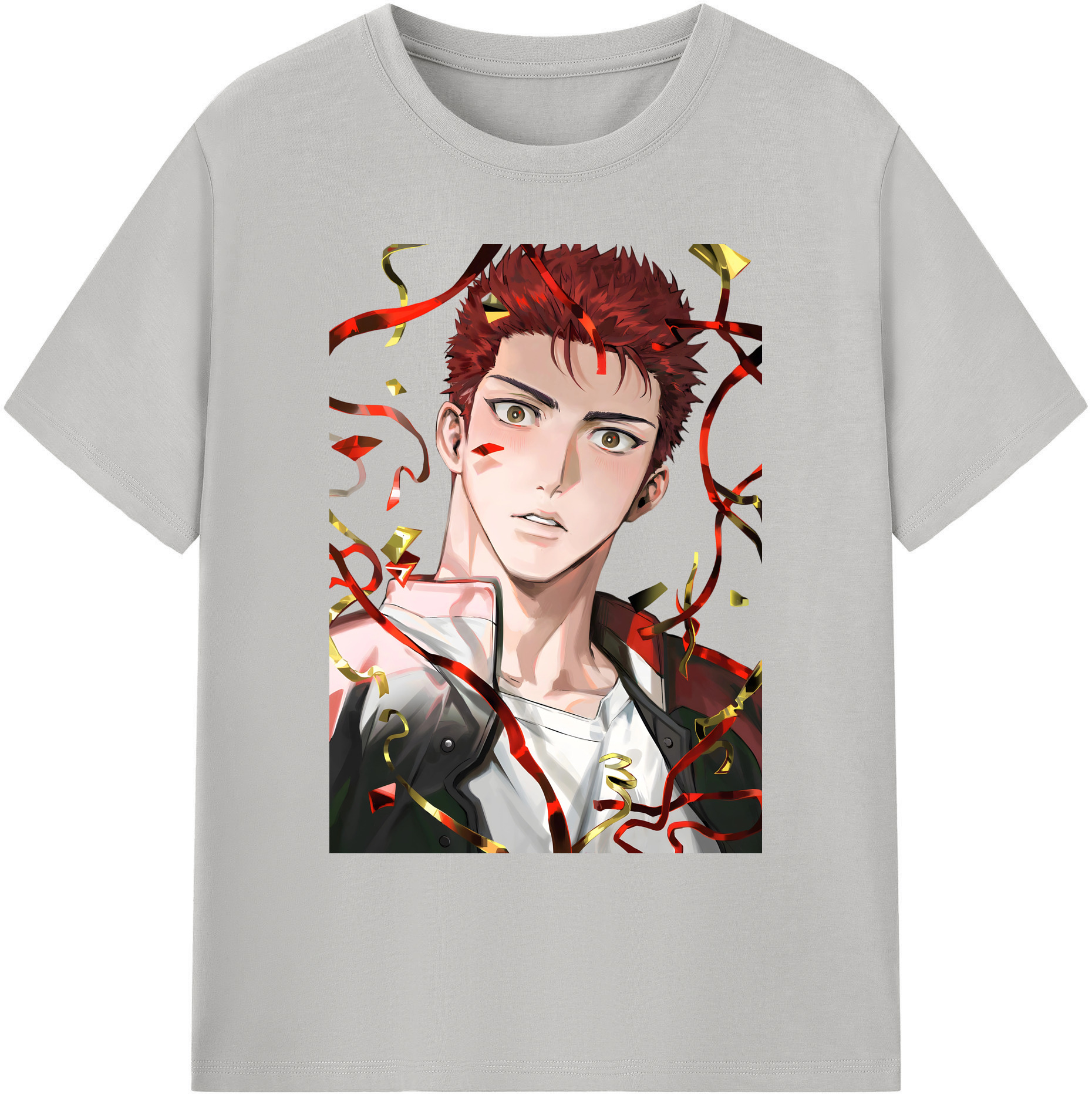 （画像用） SLAM DUNK／スラムダンク 綿100％ メンズ半袖Tシャツ｜肌触りやわらか＆通気性