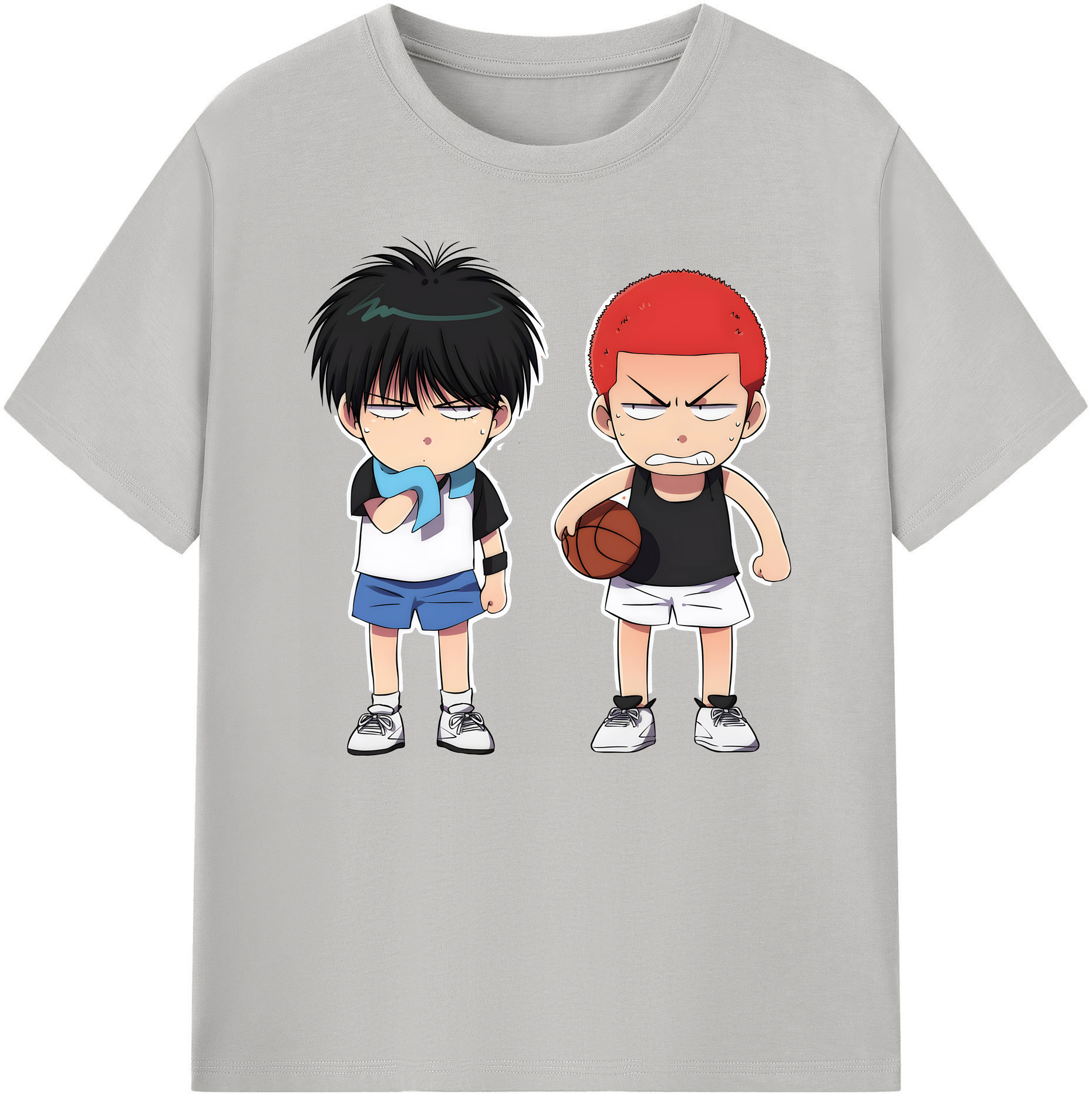 （画像用） SLAM DUNK／スラムダンク 綿100％ メンズ半袖Tシャツ｜肌触りやわらか＆通気性