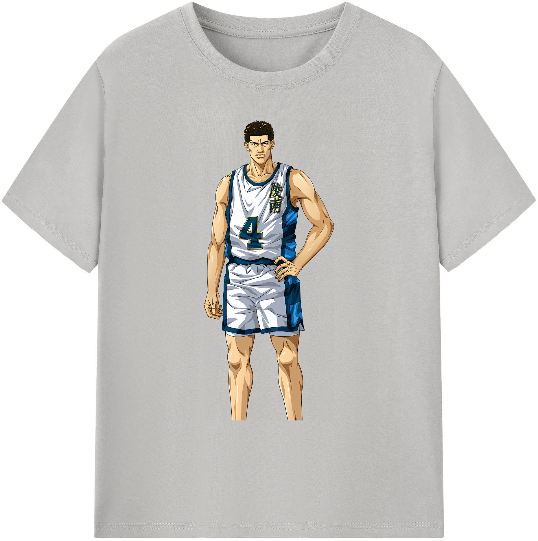 （画像用） SLAM DUNK／スラムダンク 綿100％ メンズ半袖Tシャツ｜肌触りやわらか＆通気性