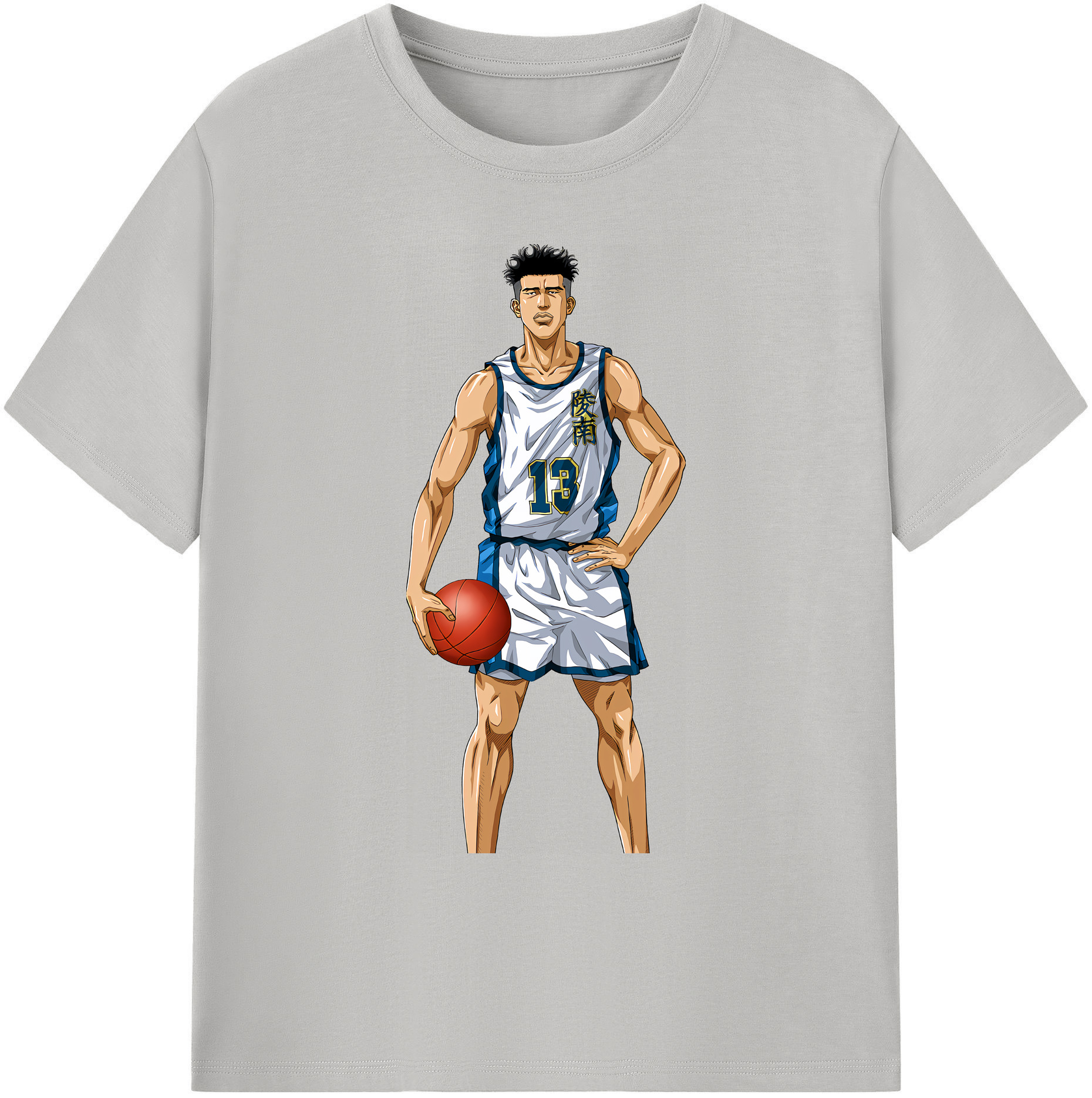 （画像用） SLAM DUNK／スラムダンク 綿100％ メンズ半袖Tシャツ｜肌触りやわらか＆通気性