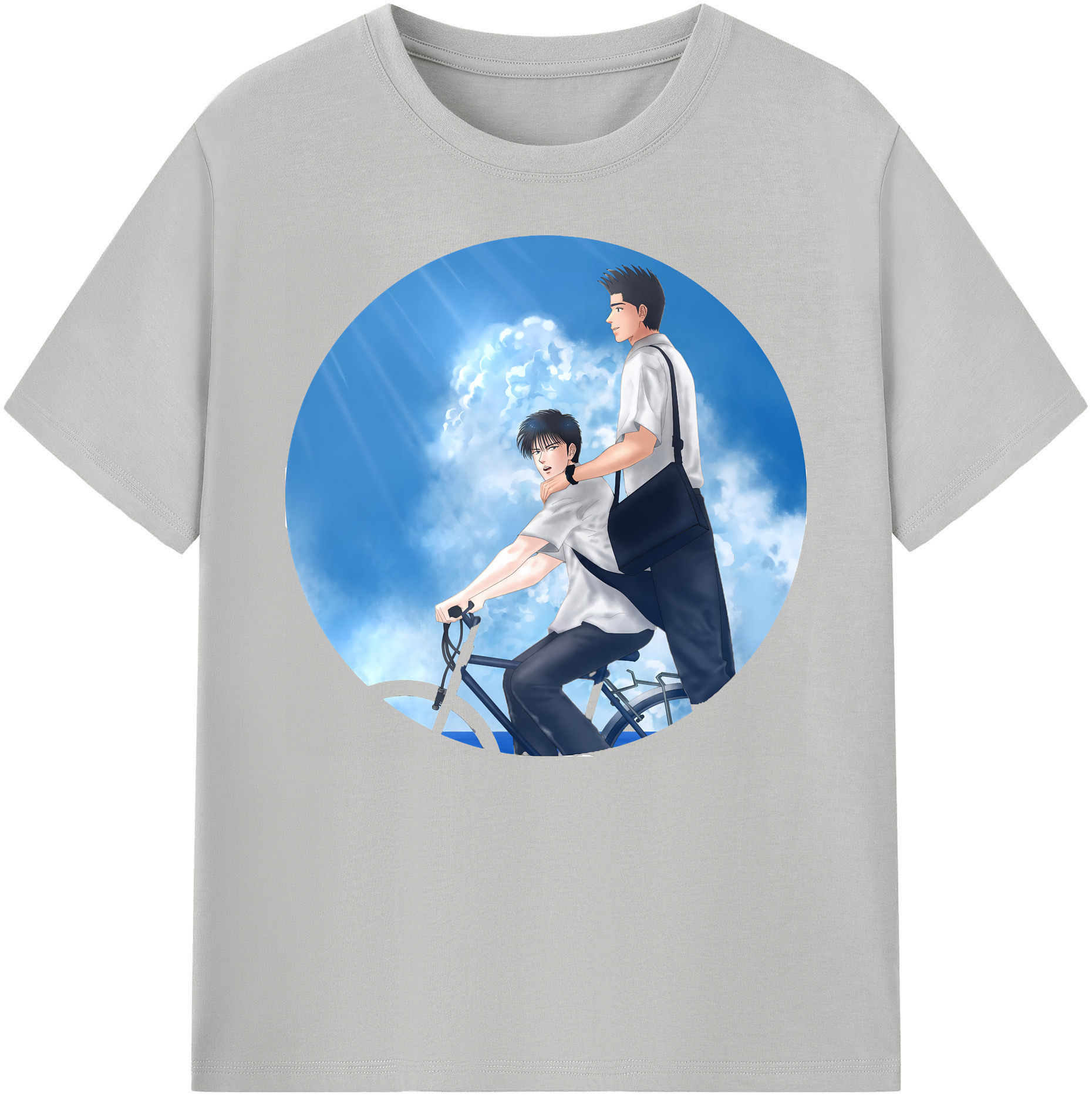 （画像用） SLAM DUNK／スラムダンク 綿100％ メンズ半袖Tシャツ｜肌触りやわらか＆通気性