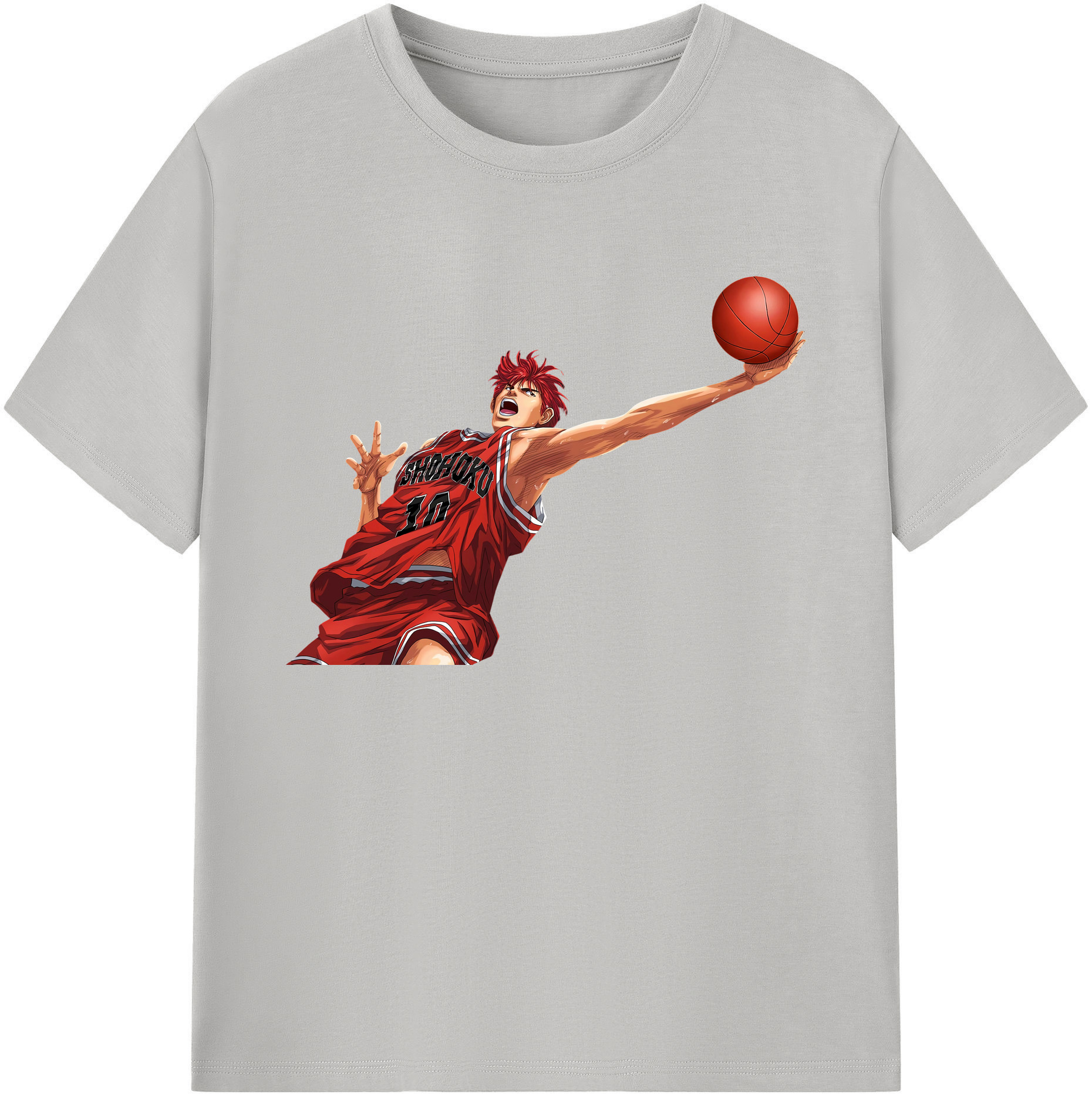 （画像用） SLAM DUNK／スラムダンク 綿100％ メンズ半袖Tシャツ｜肌触りやわらか＆通気性