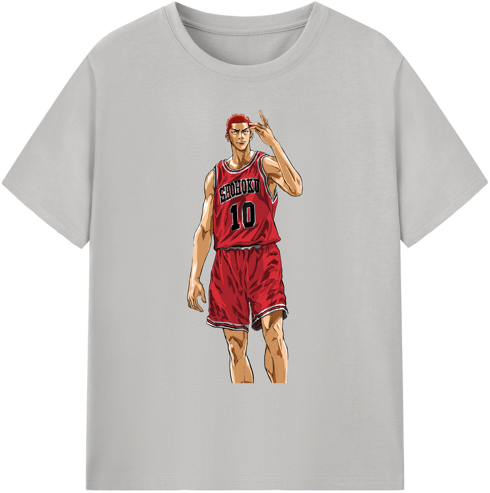 （画像用） SLAM DUNK／スラムダンク 綿100％ メンズ半袖Tシャツ｜肌触りやわらか＆通気性