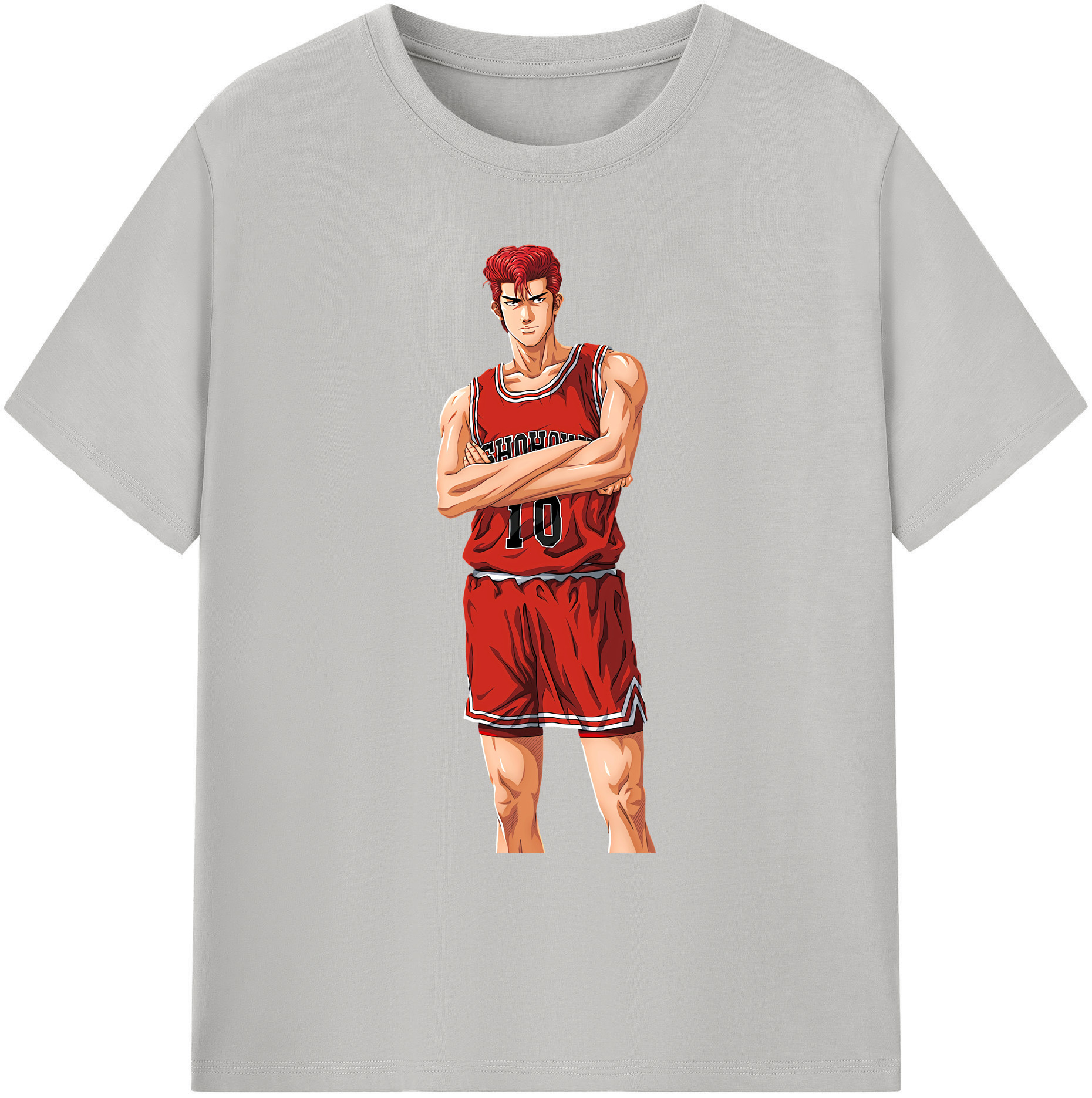 （画像用） SLAM DUNK／スラムダンク 綿100％ メンズ半袖Tシャツ｜肌触りやわらか＆通気性