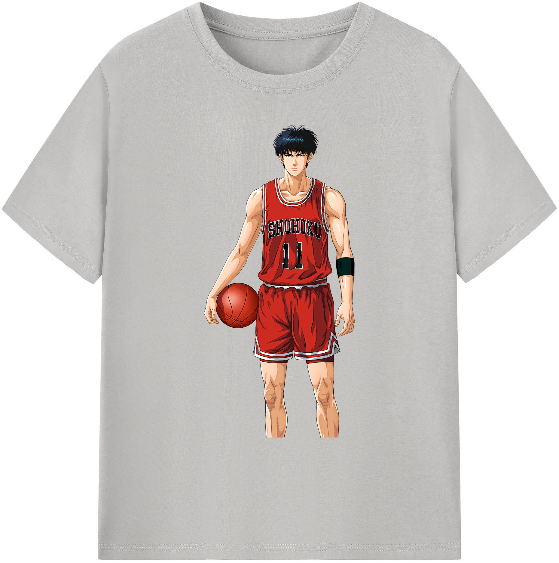 （画像用） SLAM DUNK／スラムダンク 綿100％ メンズ半袖Tシャツ｜肌触りやわらか＆通気性