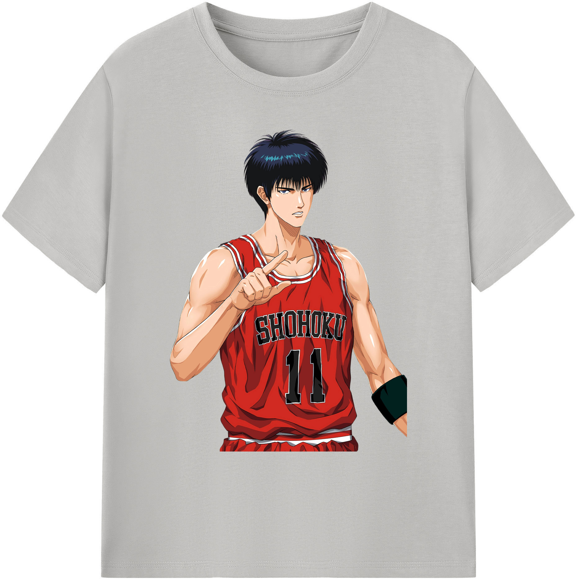 （画像用） SLAM DUNK／スラムダンク 綿100％ メンズ半袖Tシャツ｜肌触りやわらか＆通気性