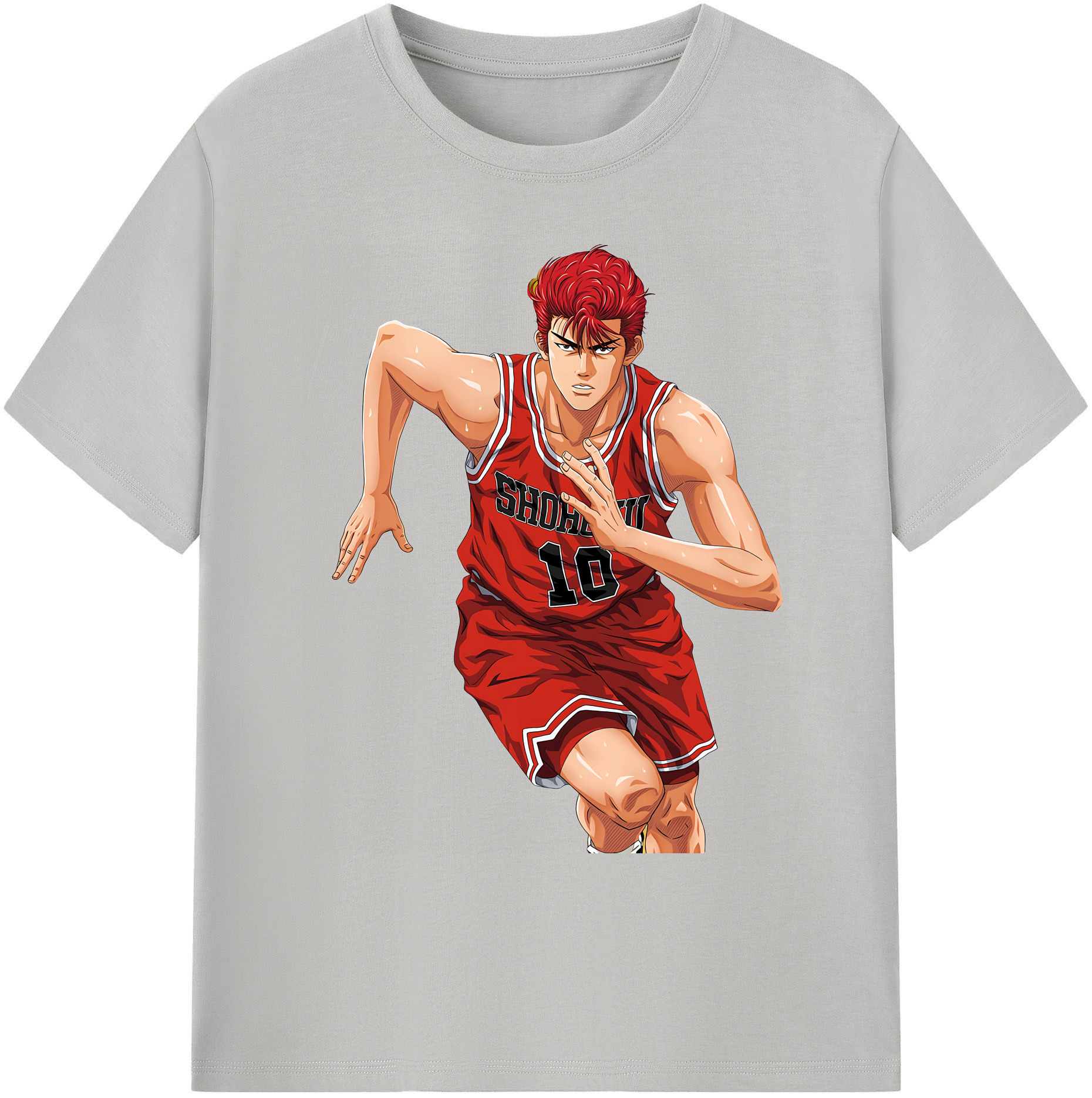 （画像用） SLAM DUNK／スラムダンク 綿100％ メンズ半袖Tシャツ｜肌触りやわらか＆通気性