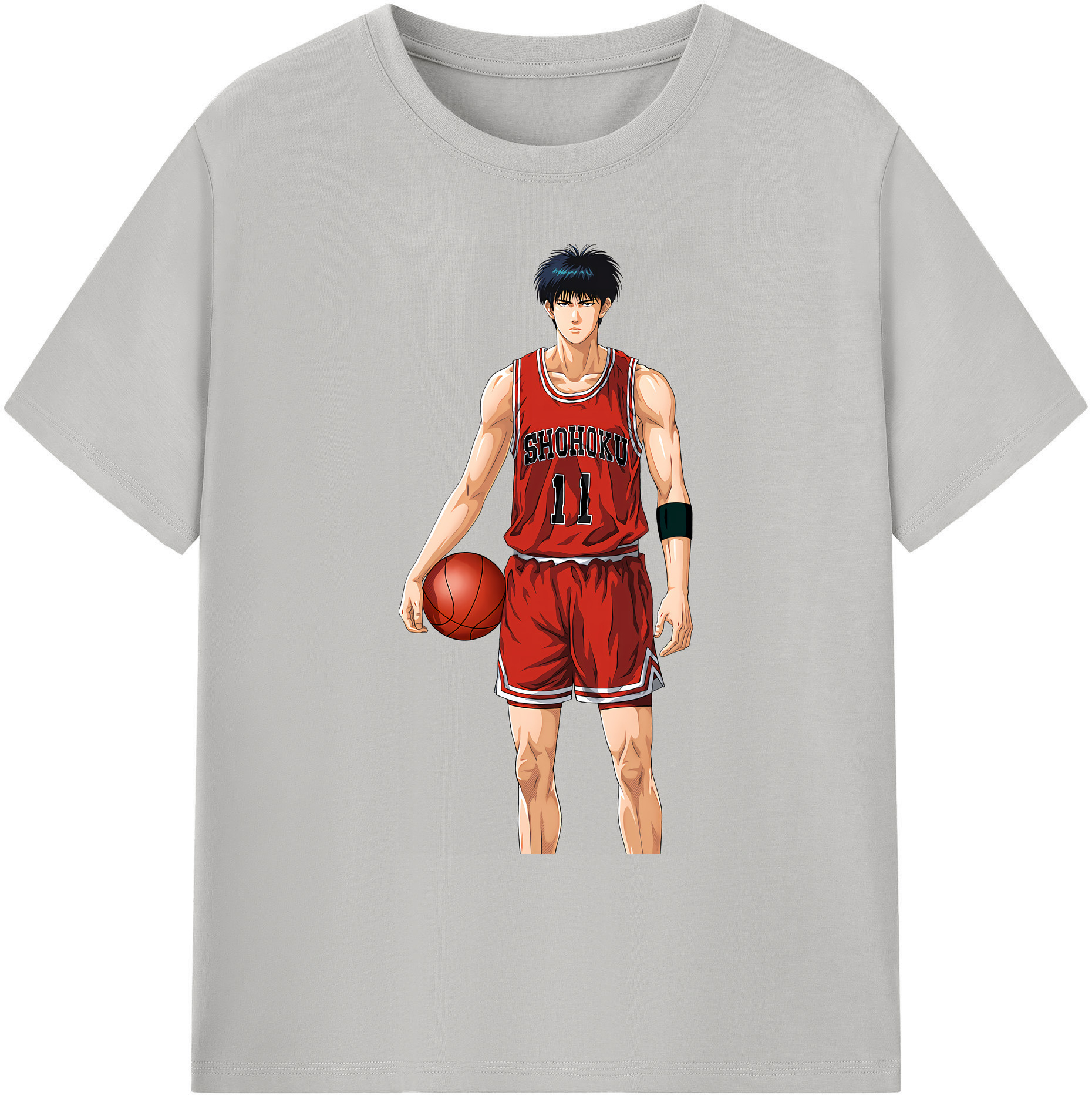 （画像用） SLAM DUNK／スラムダンク 綿100％ メンズ半袖Tシャツ｜肌触りやわらか＆通気性