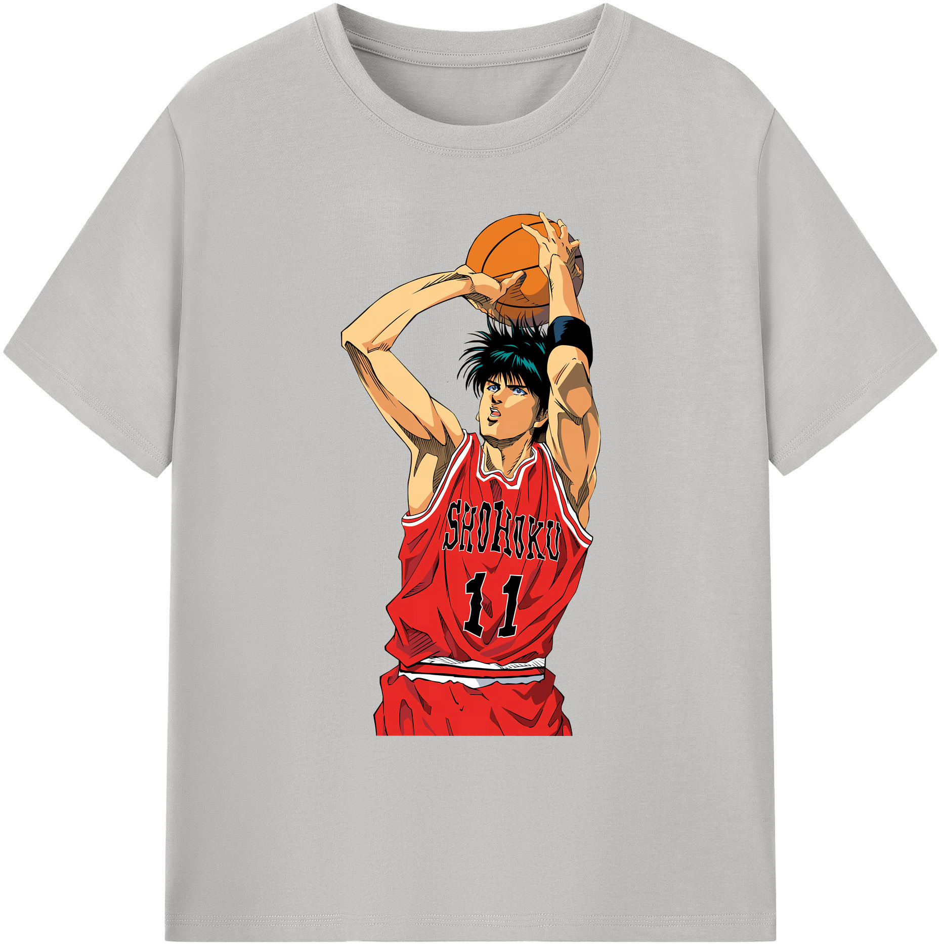 （画像用） SLAM DUNK／スラムダンク 綿100％ メンズ半袖Tシャツ｜肌触りやわらか＆通気性